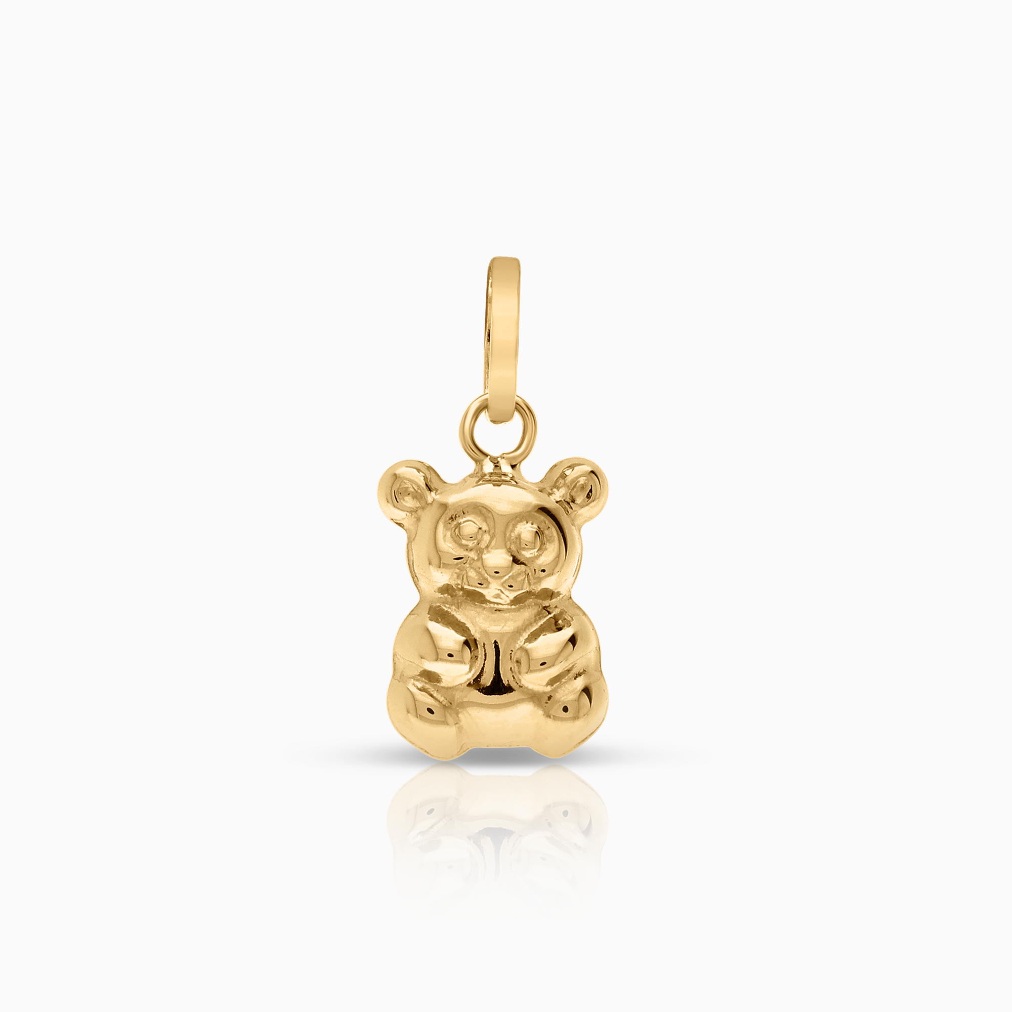 Pendant teddy bear 0.43g 18K gold