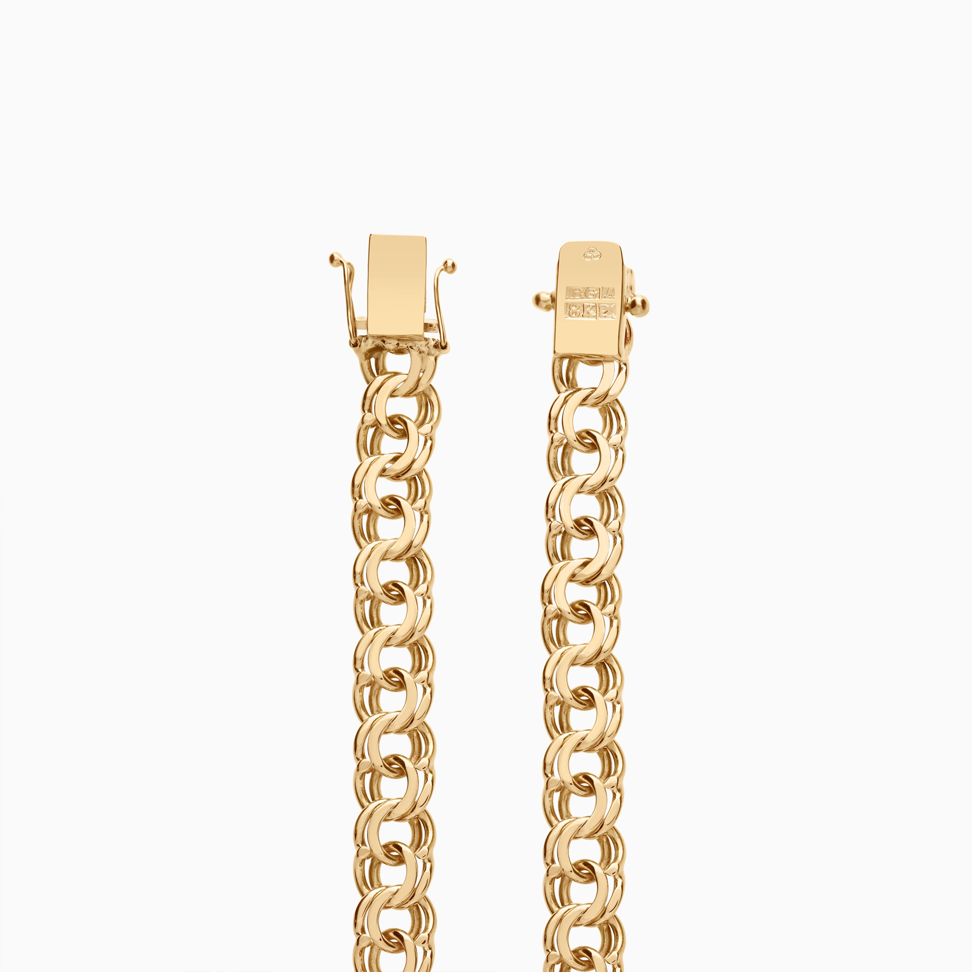Bismarck bracelet 17.50g 18K gold