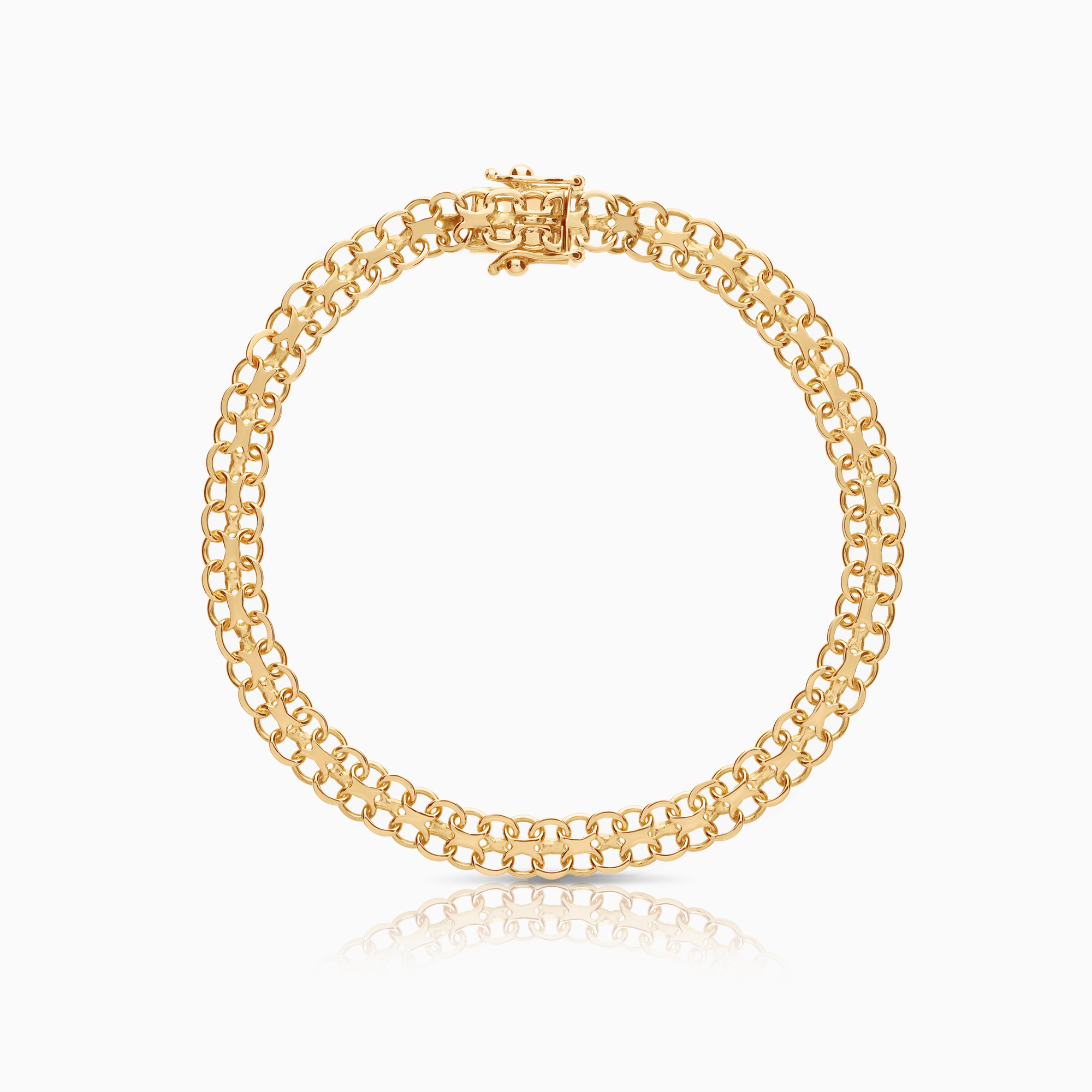 X-länk armband 7,76g 18K guld