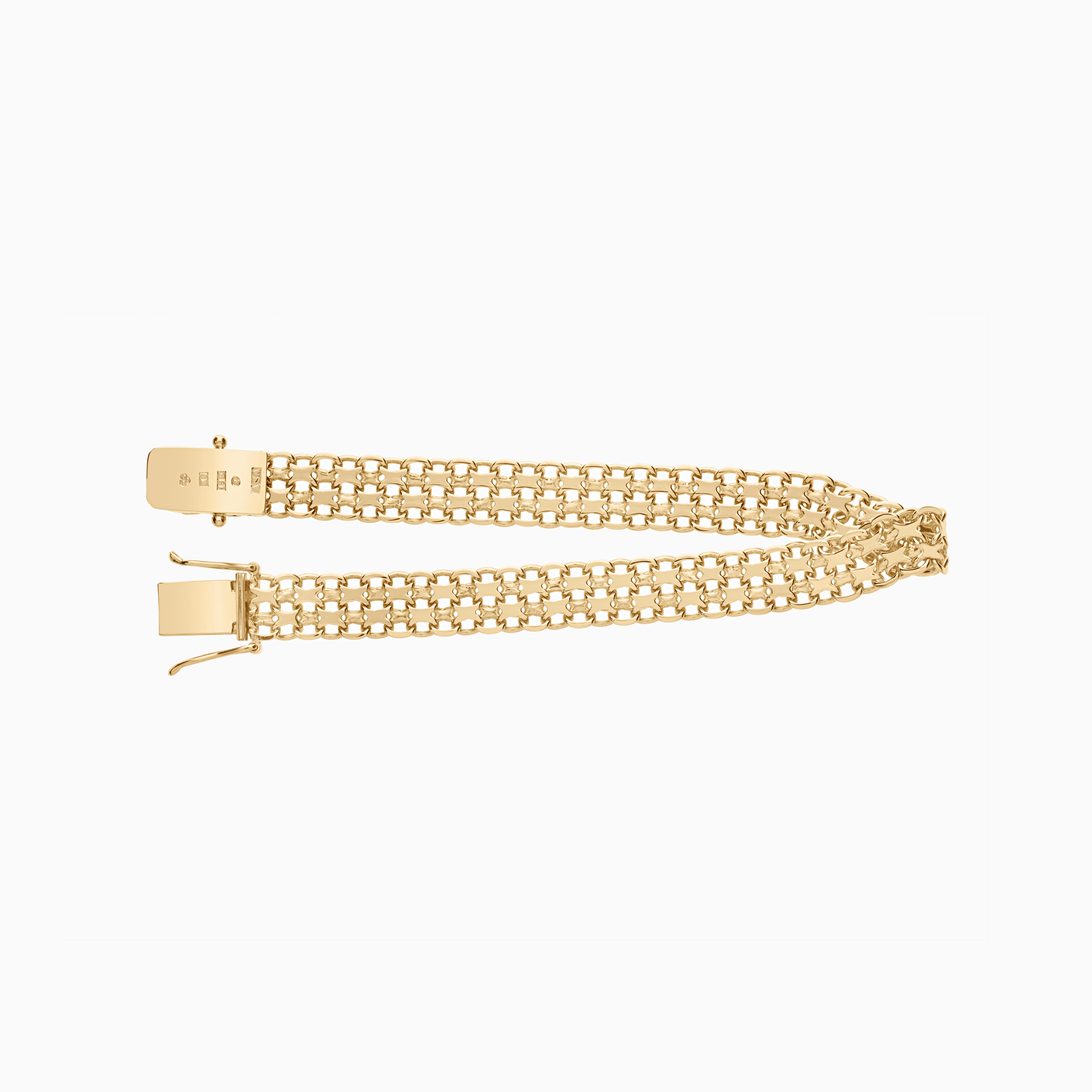 X-länk armband 14,29g 18K guld