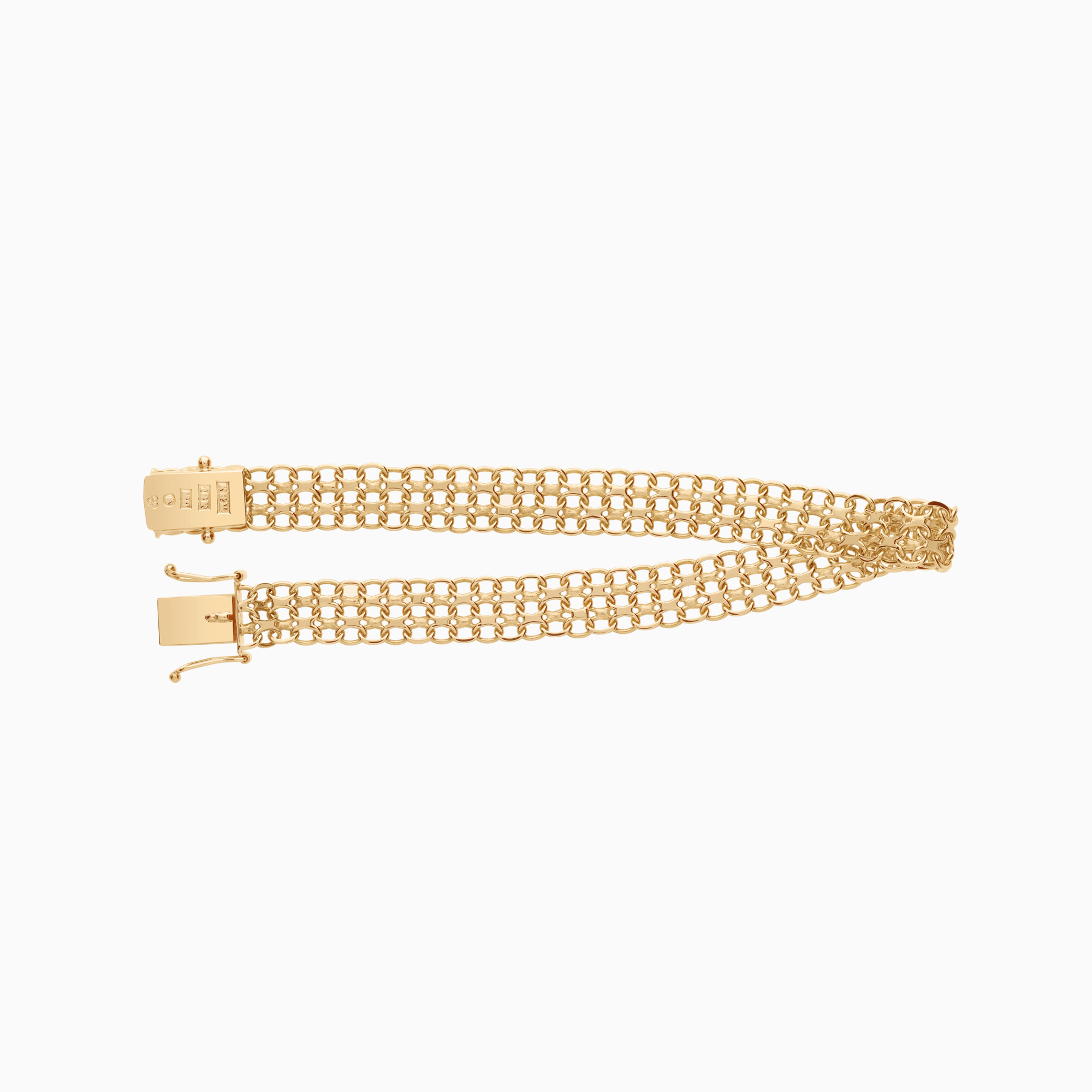 X-länk armband 9,87g 18K guld