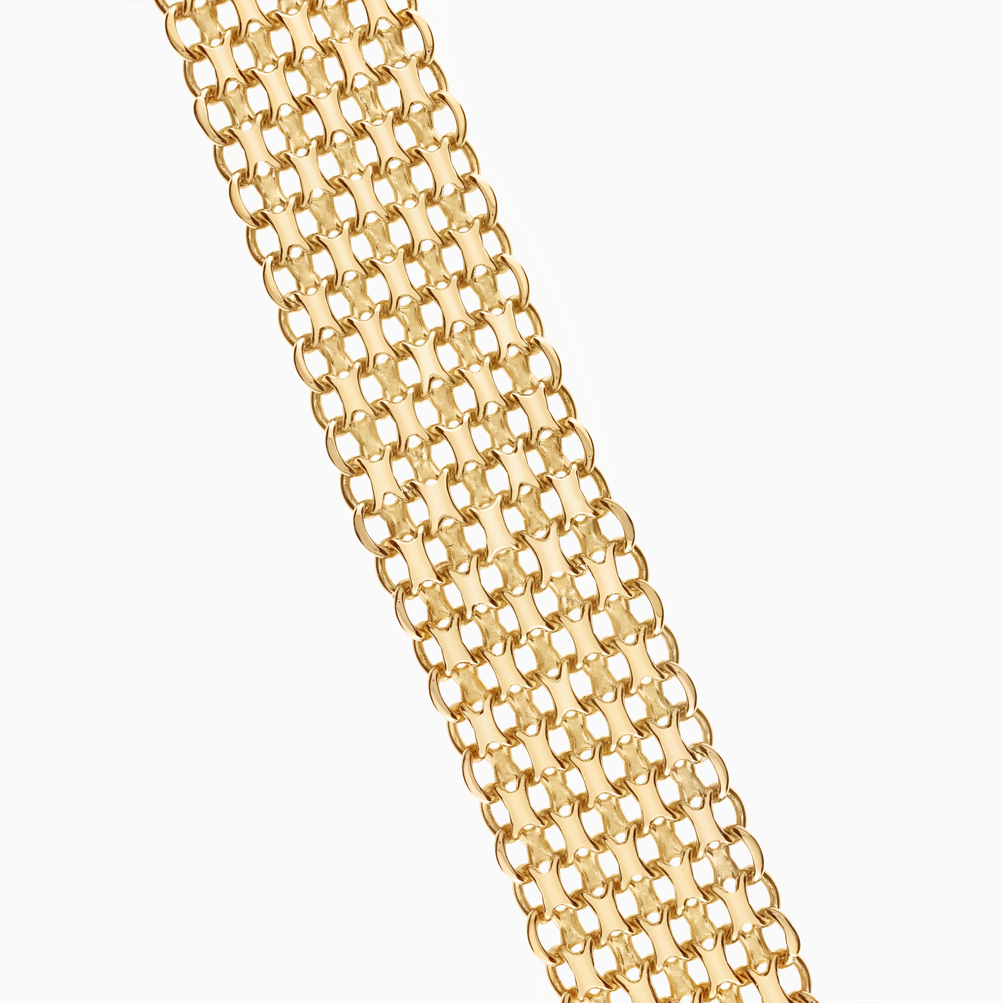 X-link bracelet 50.13g 18K gold