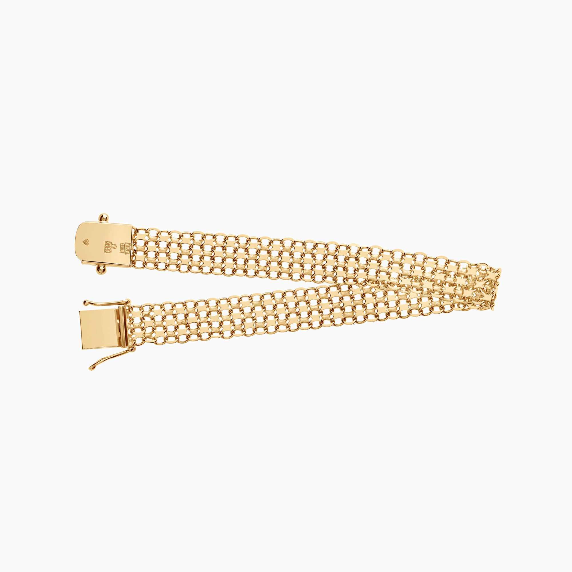 X-link bracelet 13.02g 18K gold