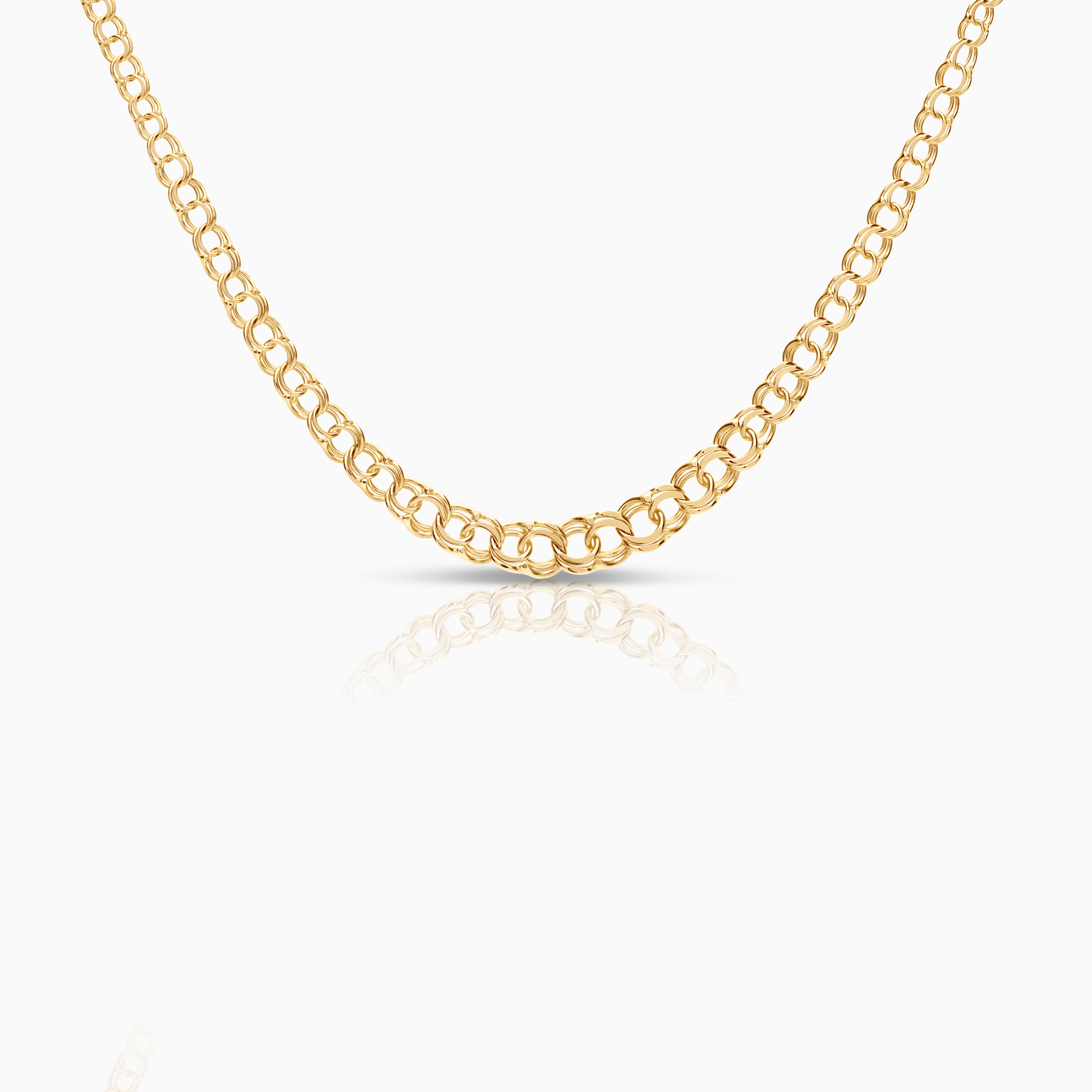 Bismarck halsband 4,10g 18K guld