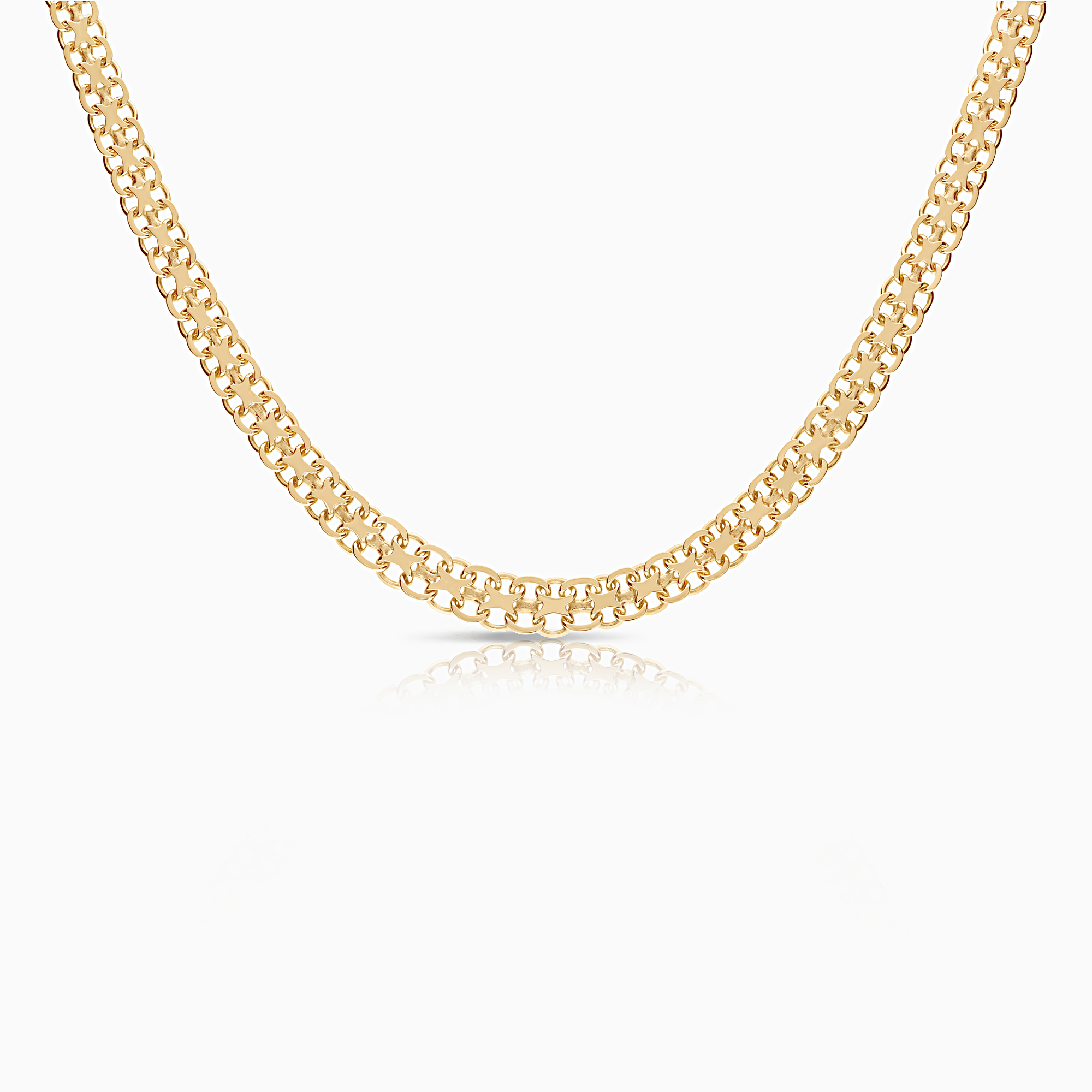X-länk halsband 14,30g 18K guld