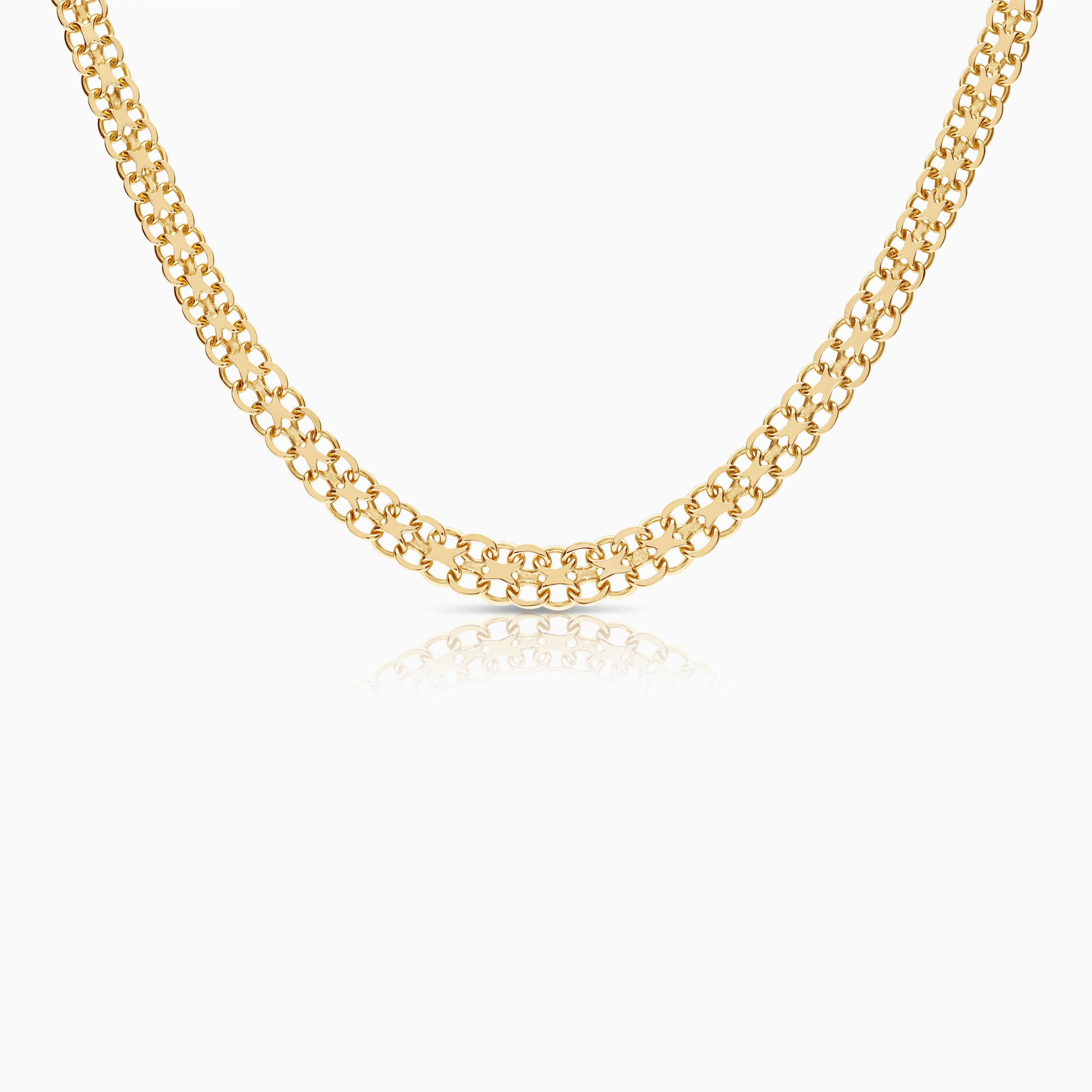 X-länk halsband 18,45g 18K guld