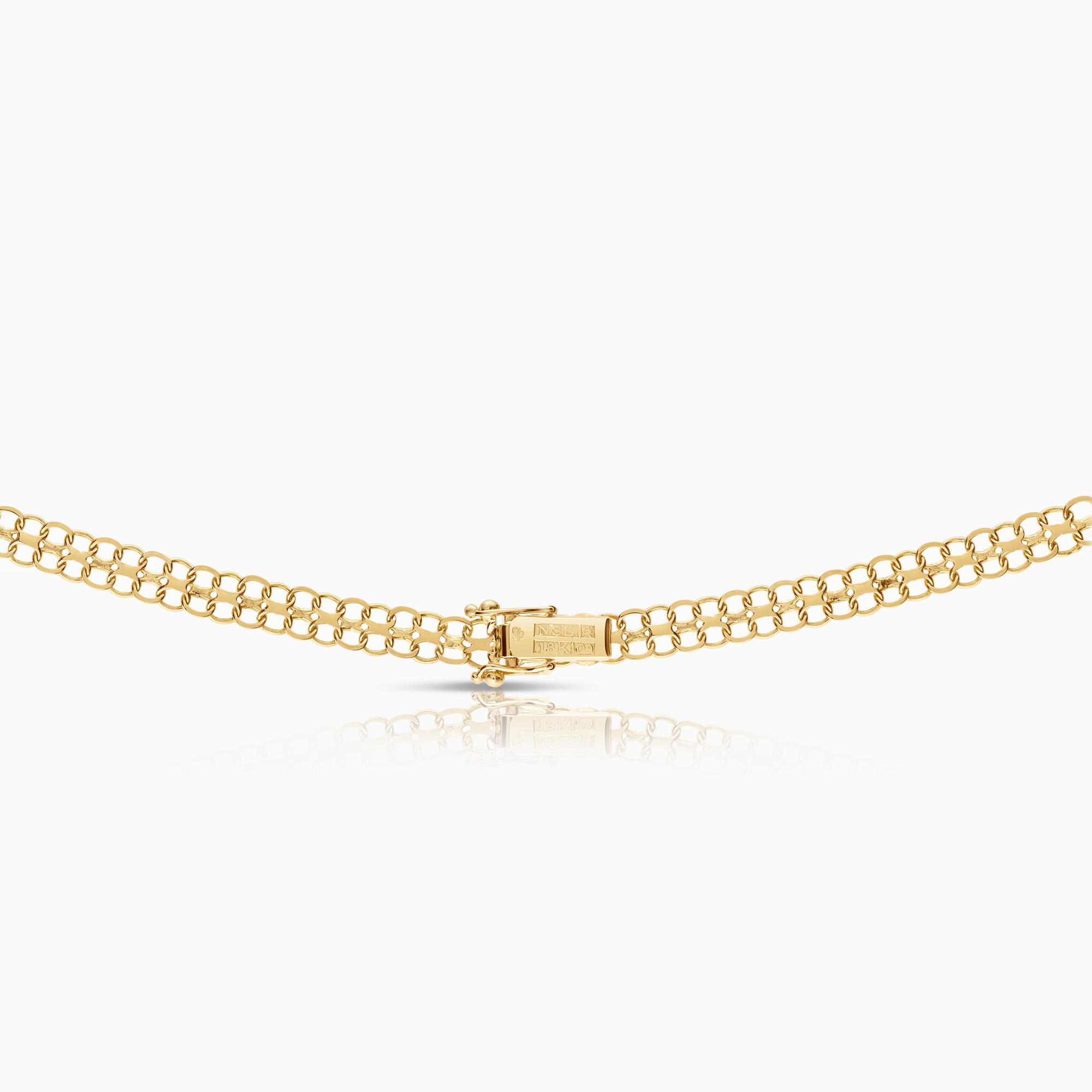 X-länk halsband 14,20g 18K guld