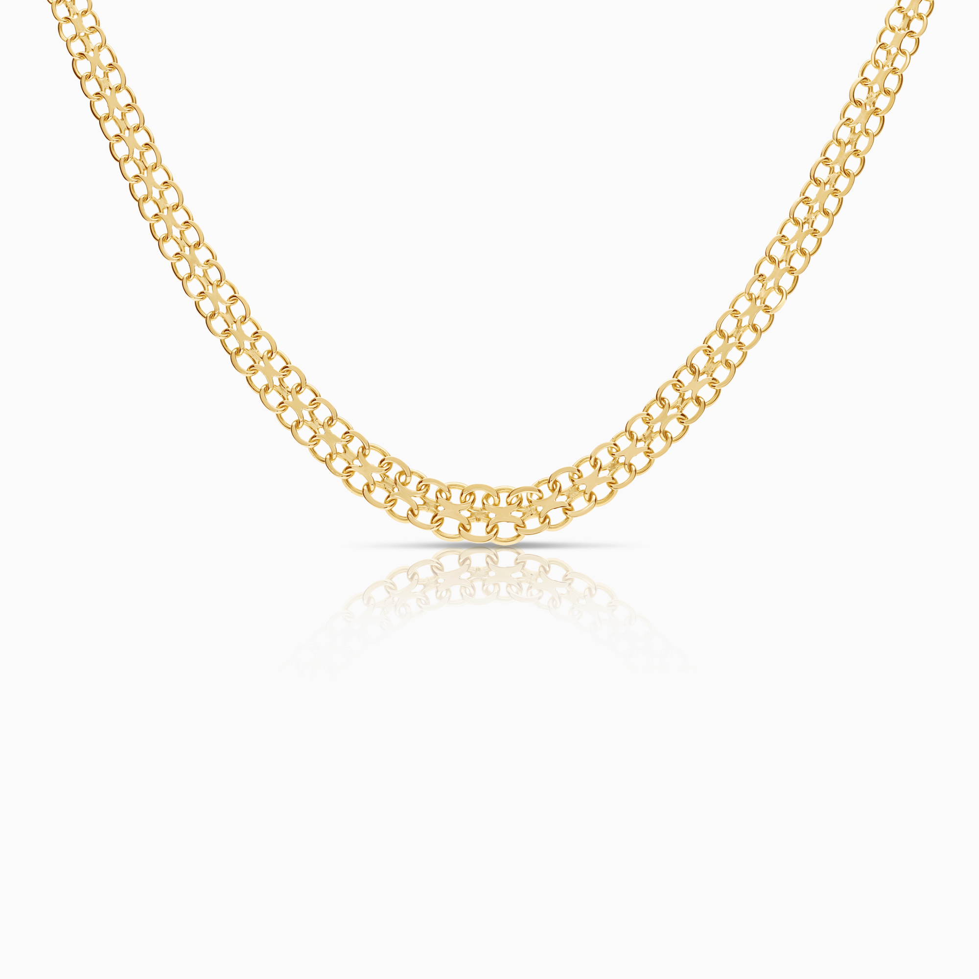 X-länk halsband 14,20g 18K guld