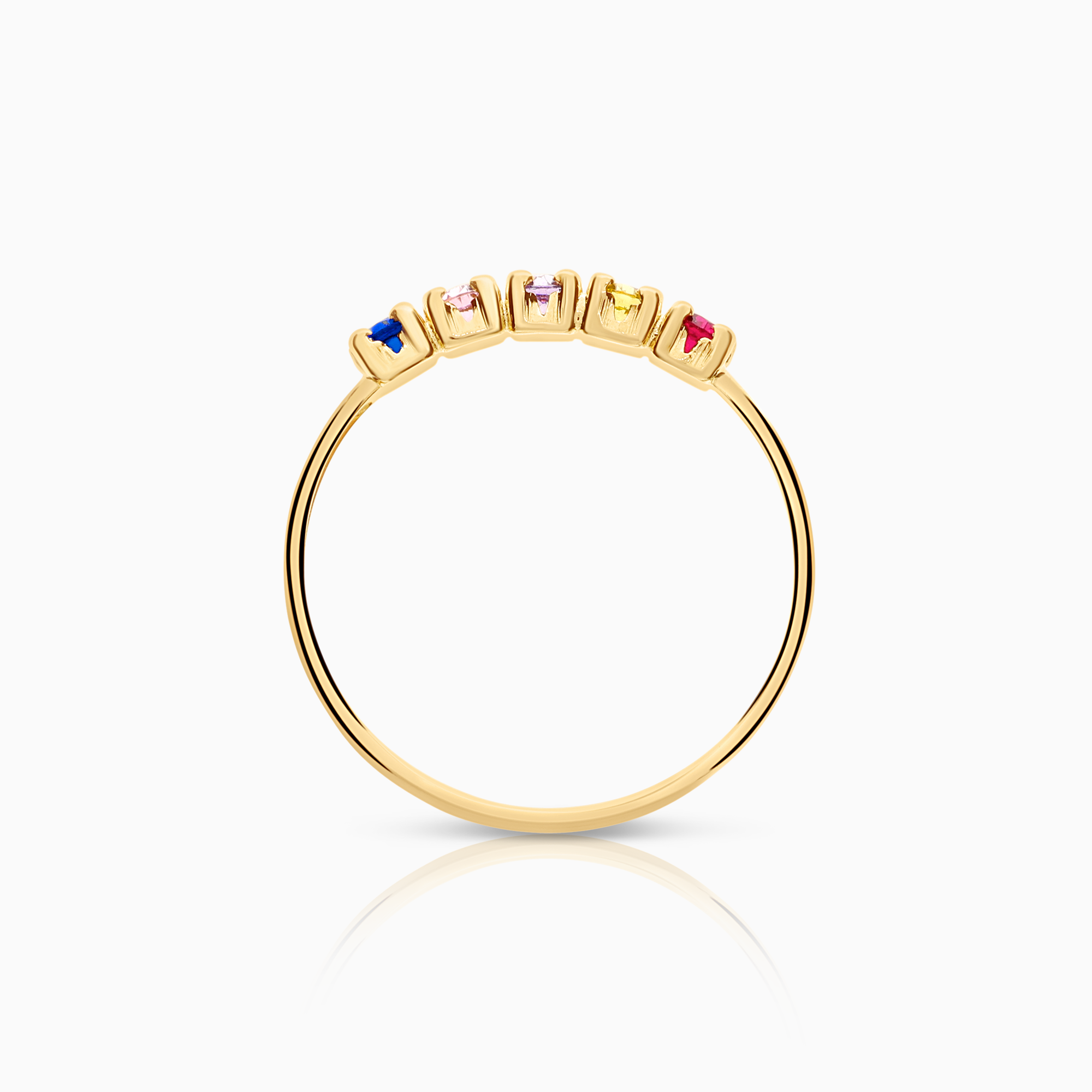 Guldring 0,73g 18K guld