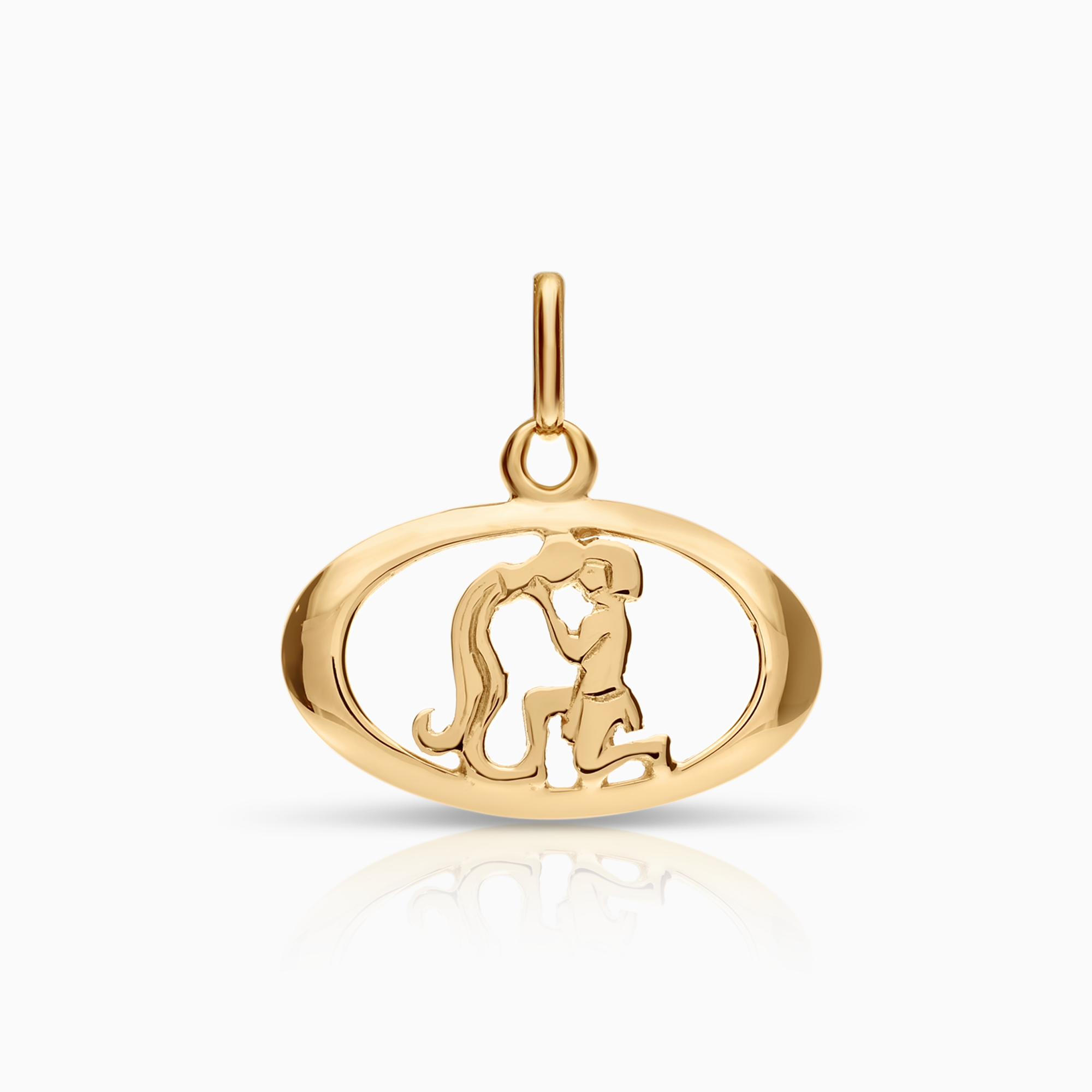 Hängsmycke stjärntecken vattumannen 1,24g 18K guld