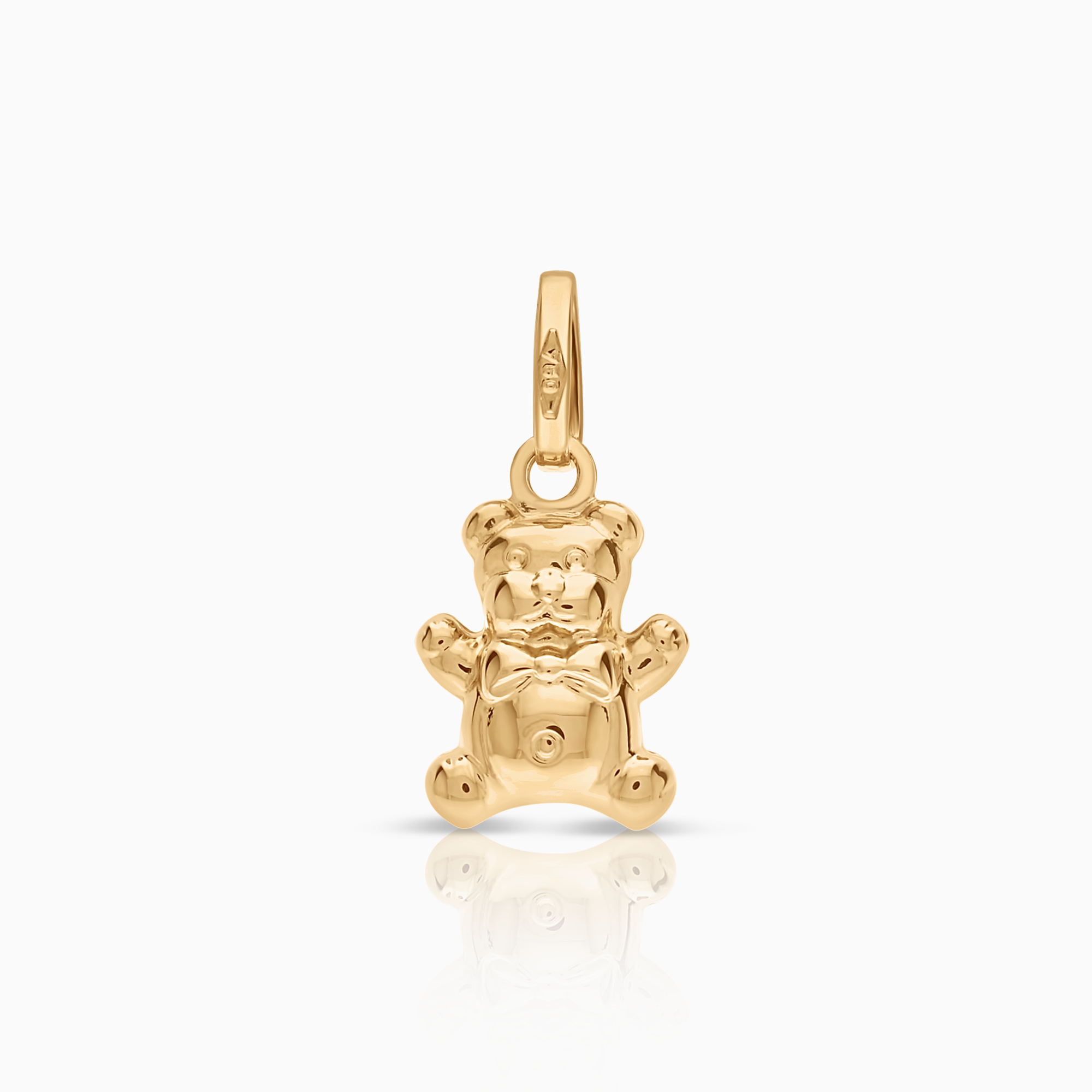 Pendant teddy bear 0.45g 18K gold