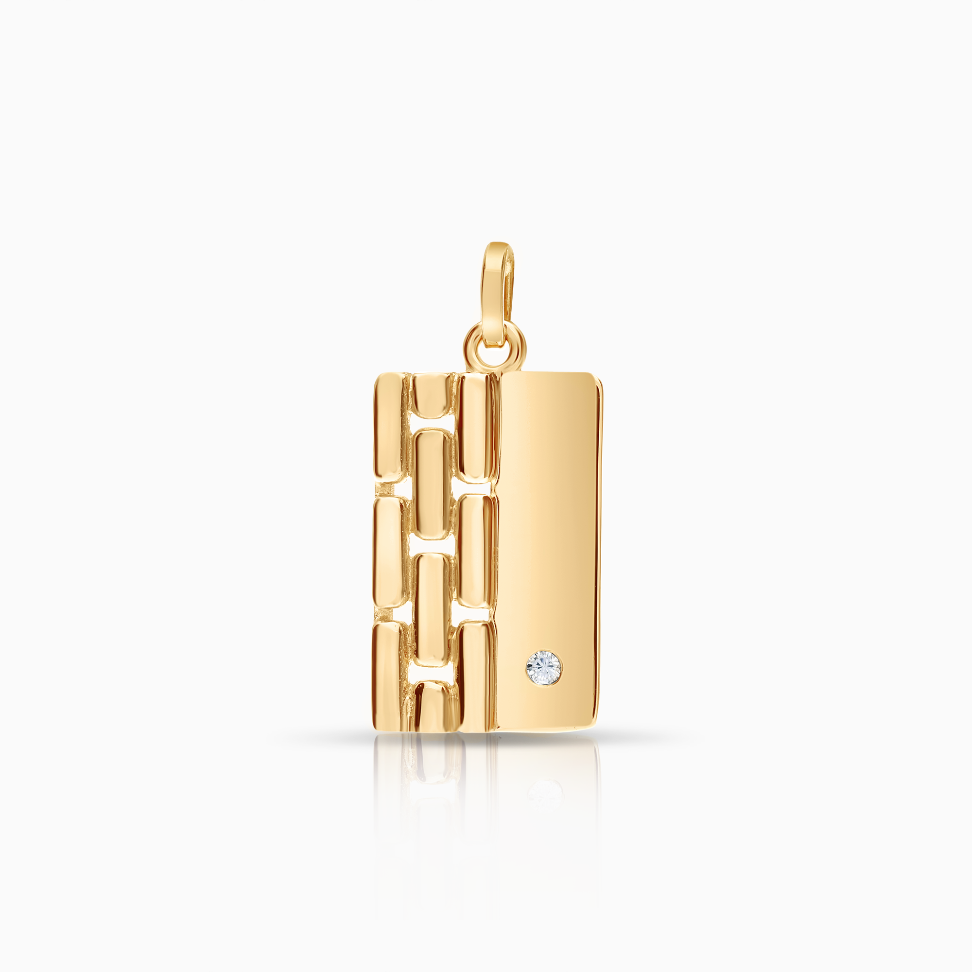 Pendant, 0.02ct 18K gold