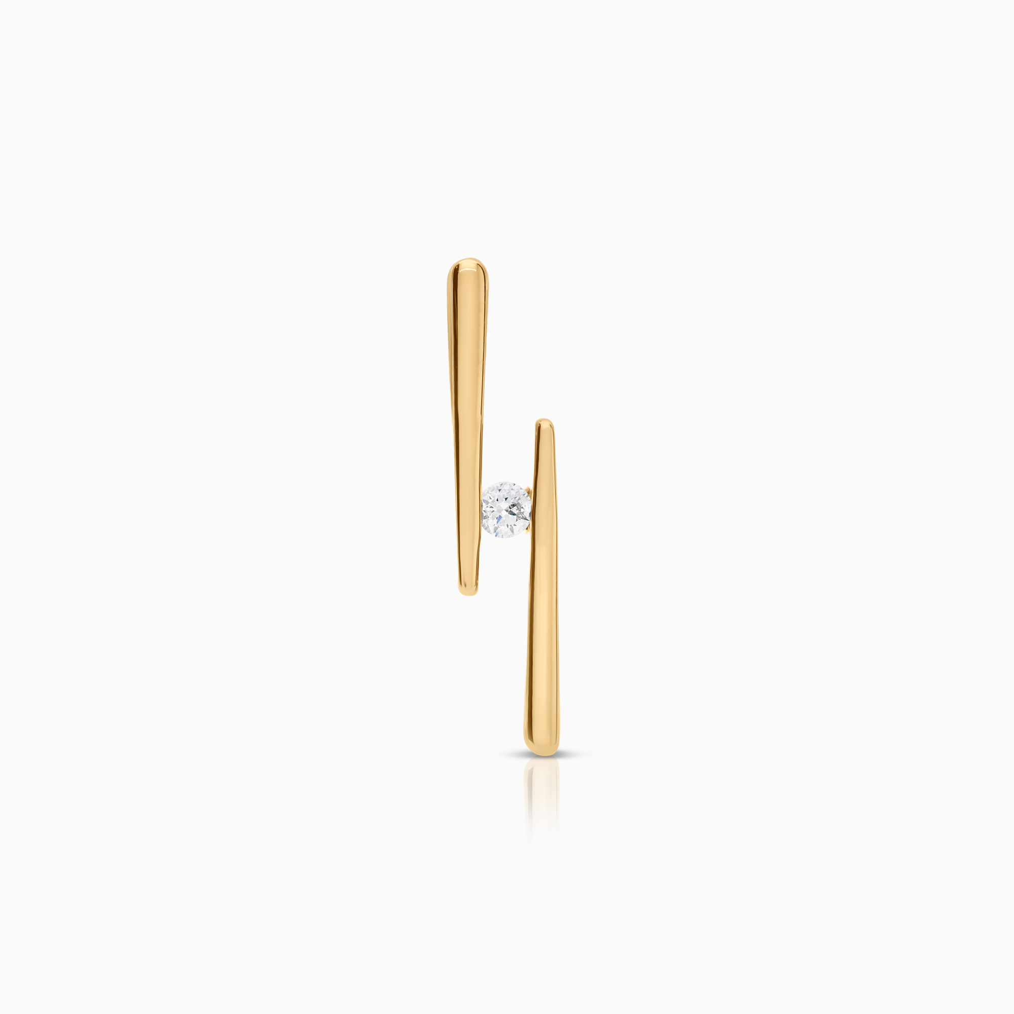 Pendant, 0.05ct 18K gold
