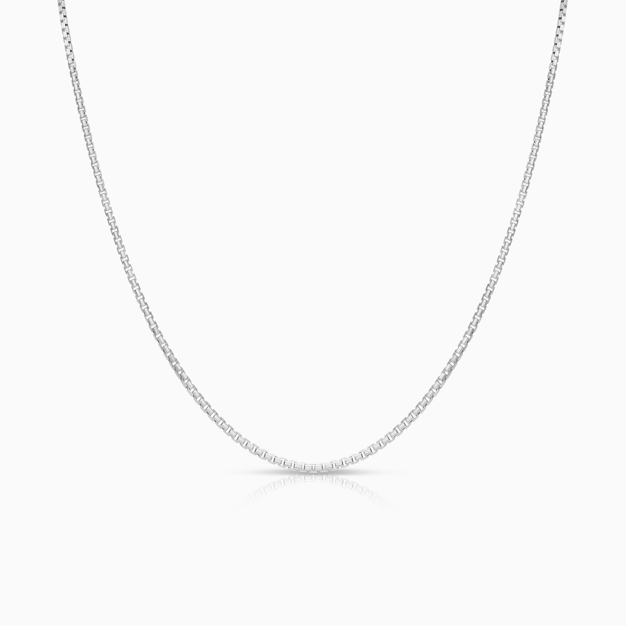 Venezia necklace 5.41g 18K white gold
