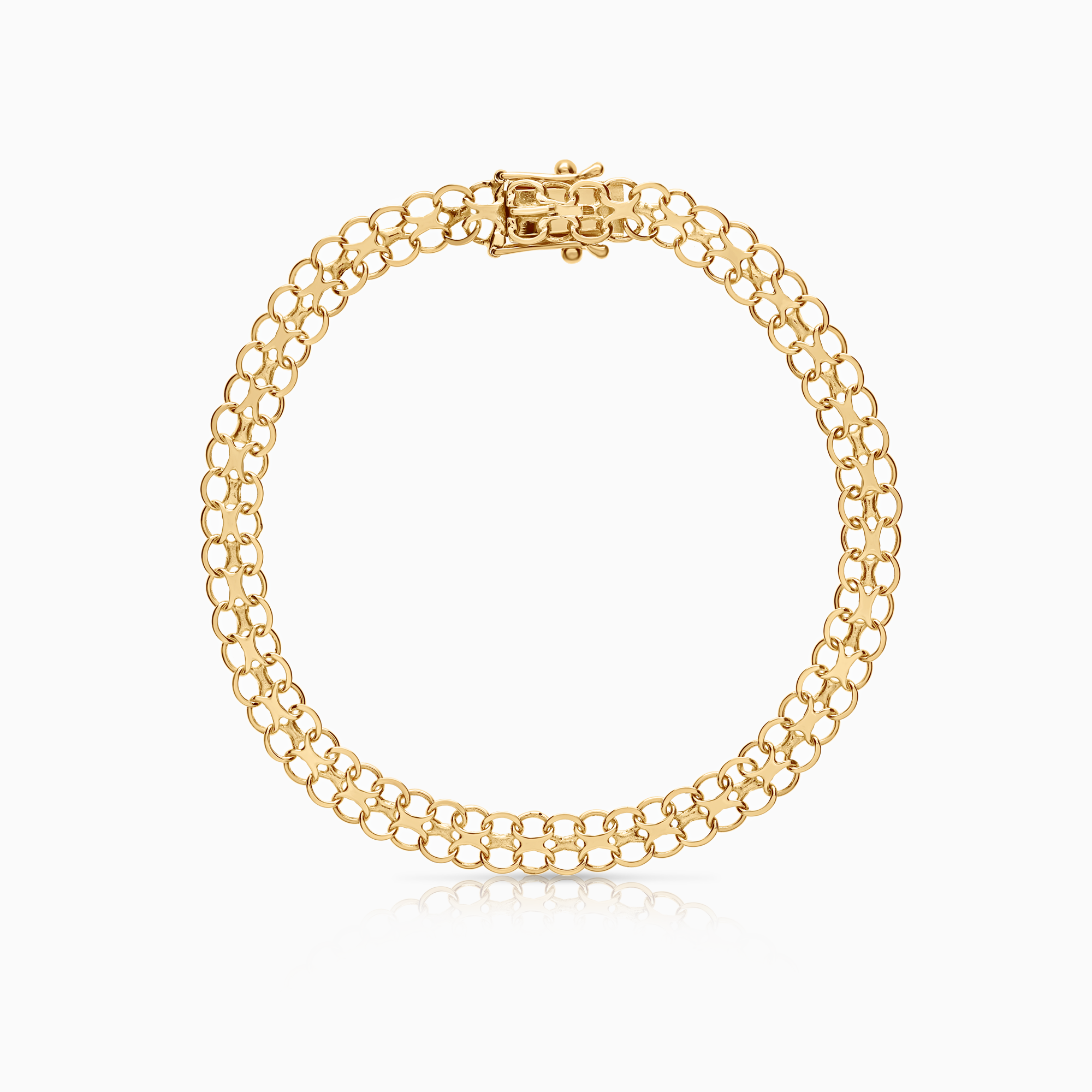 X-link bracelet 5.13g 18K gold