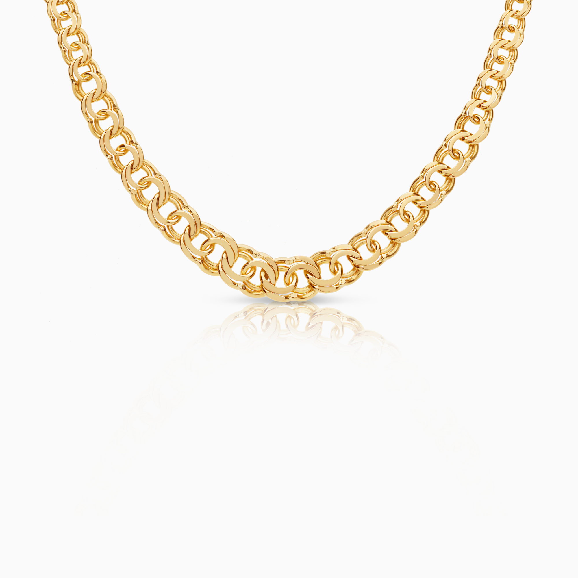 Bismarck halsband 15,25g 18K guld