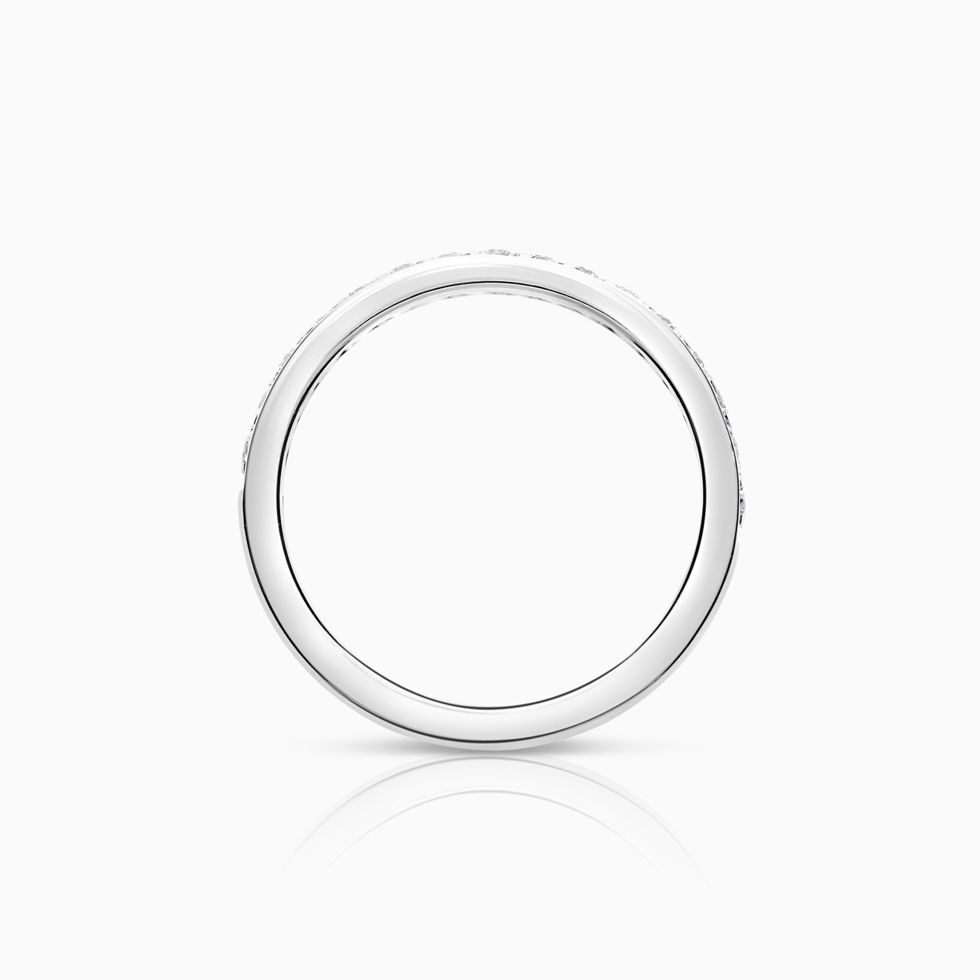 Alliansring 0,32ct 18K vitguld