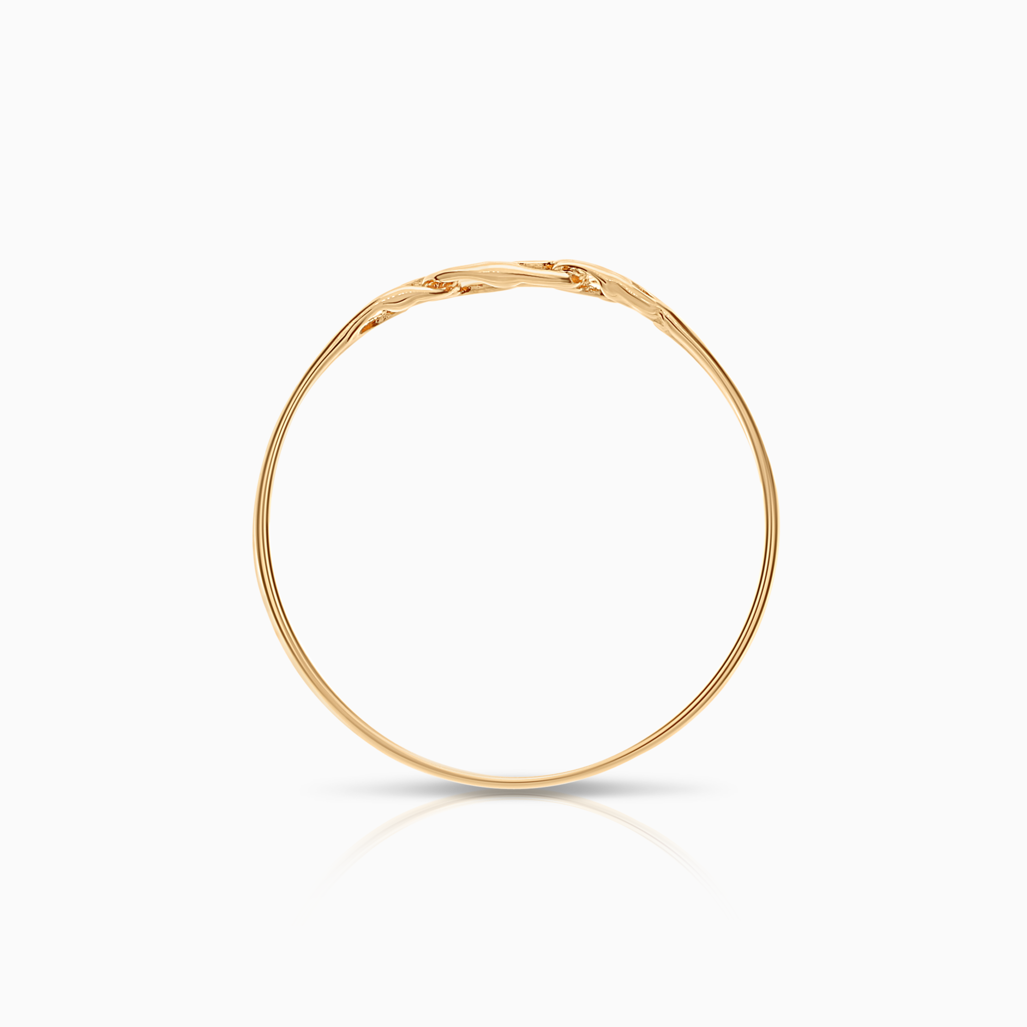 Bismarckring 0,95g 18K guld