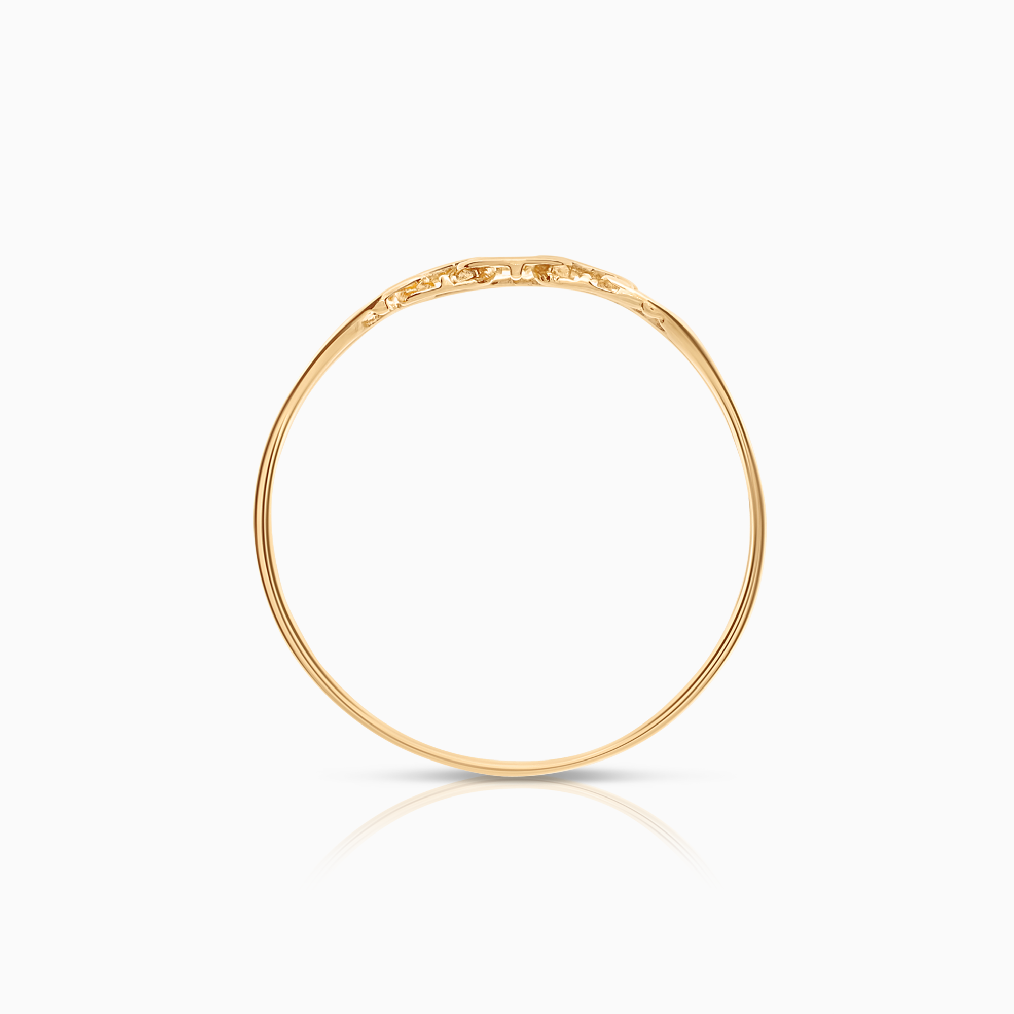 X-link ring 1.64g 18K gold
