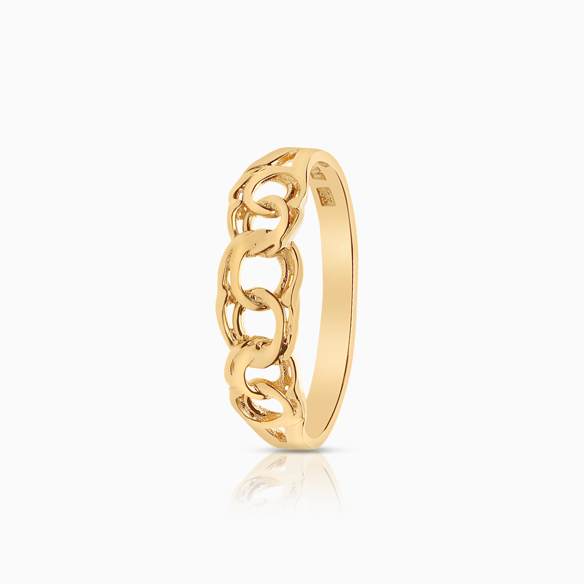 Bismarck ring 2,13g 18K guld