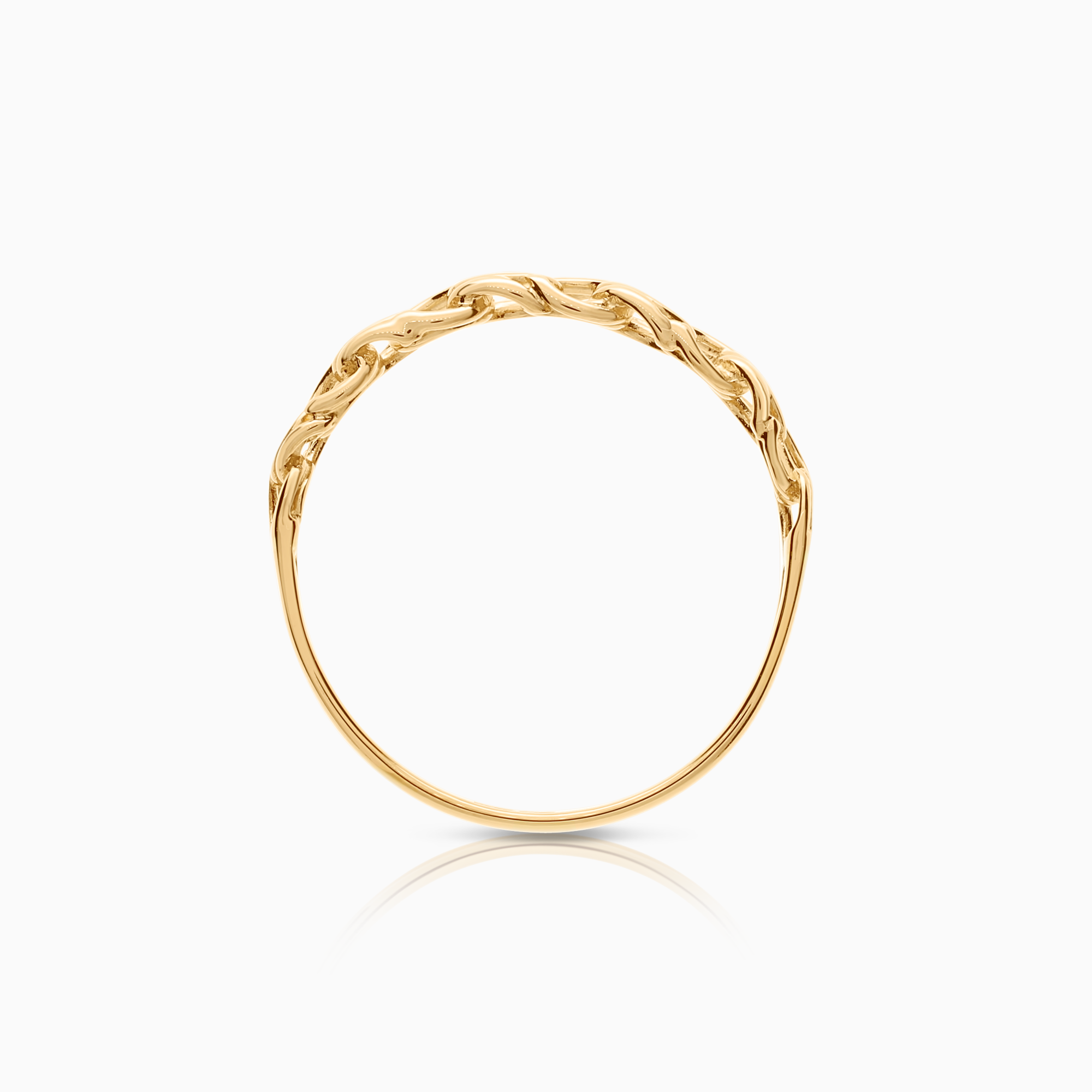 Bismarck ring 2,10g 18K guld