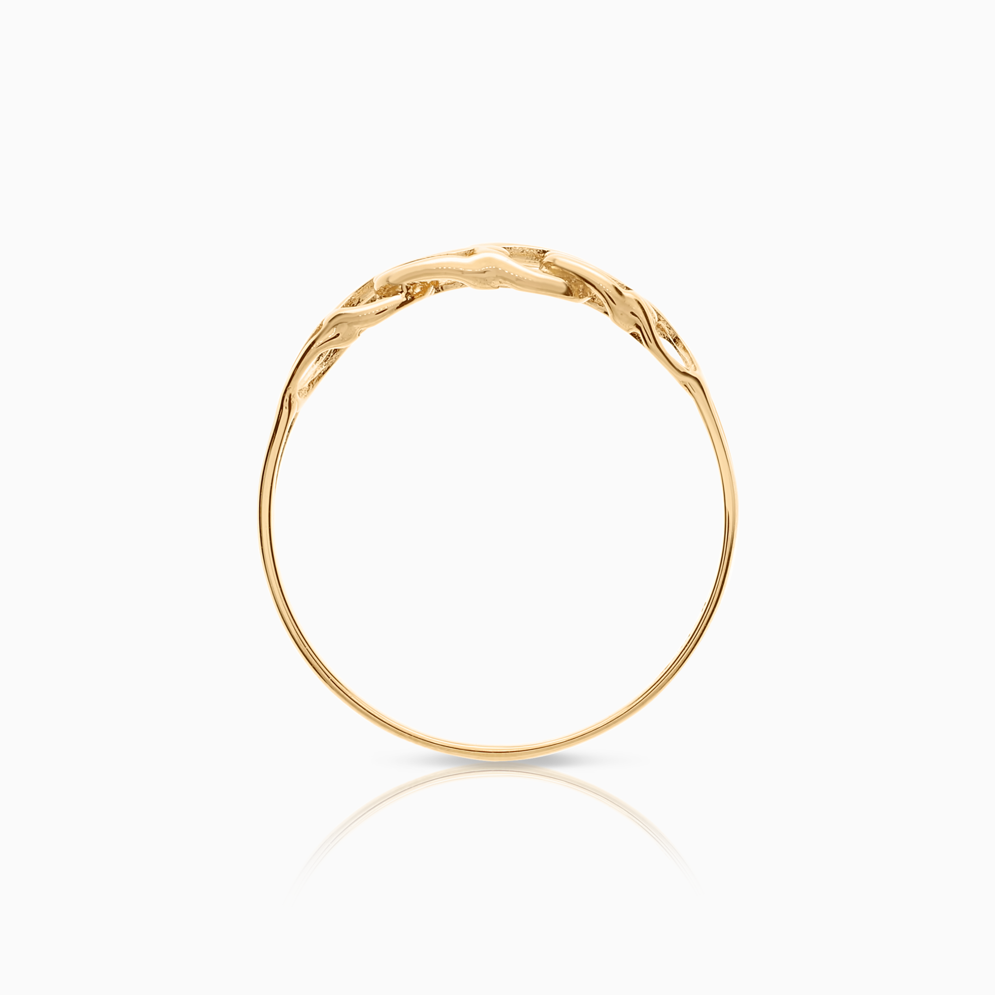 Bismarck ring 1,84g 18K guld