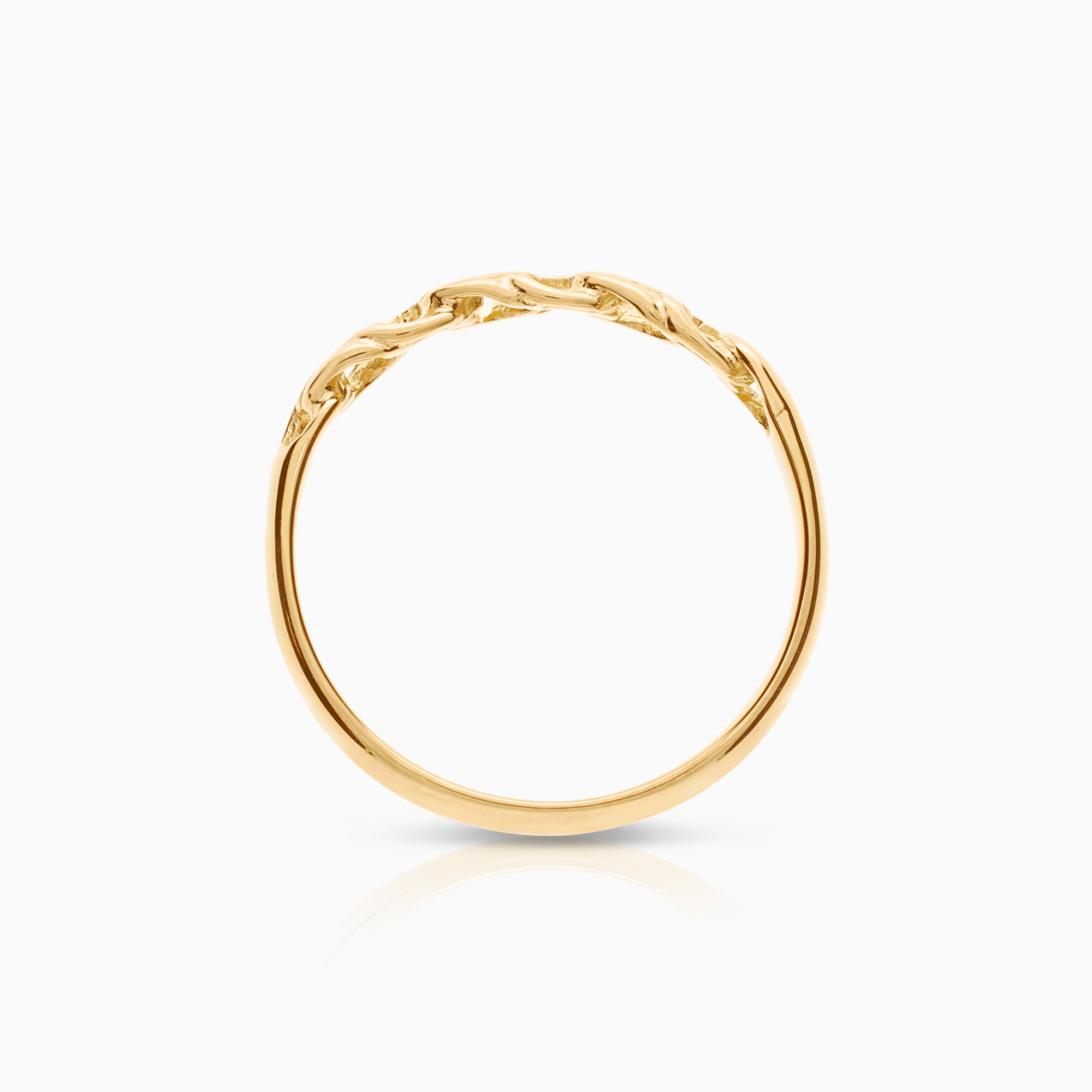 Bismarck ring 4,06g 18K guld