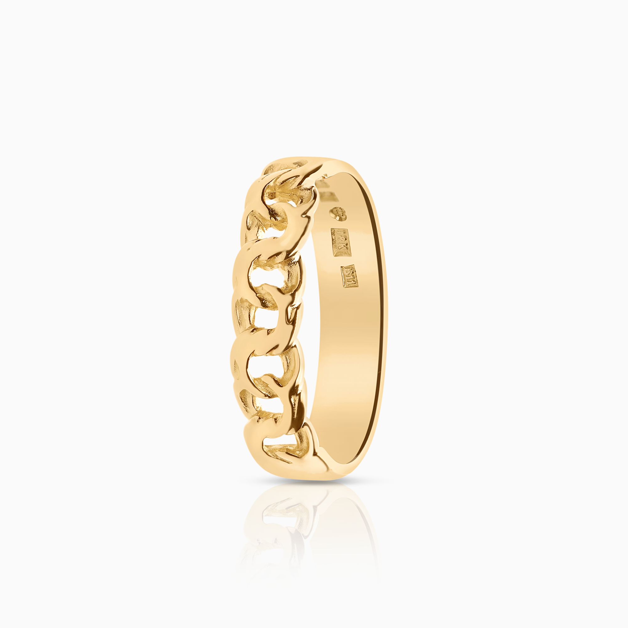 Bismarck ring 4,06g 18K guld