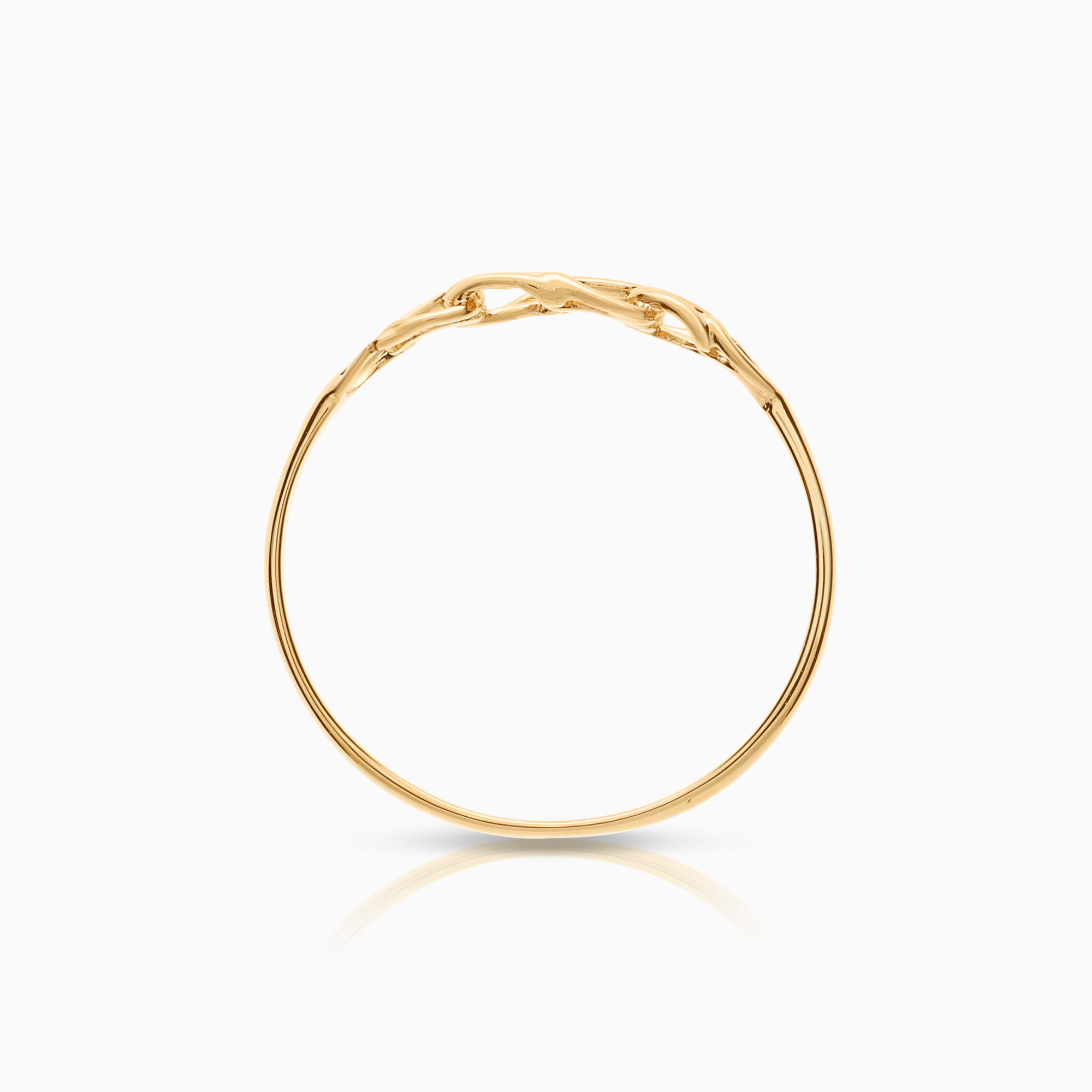Bismarckring 0,97g 18K guld