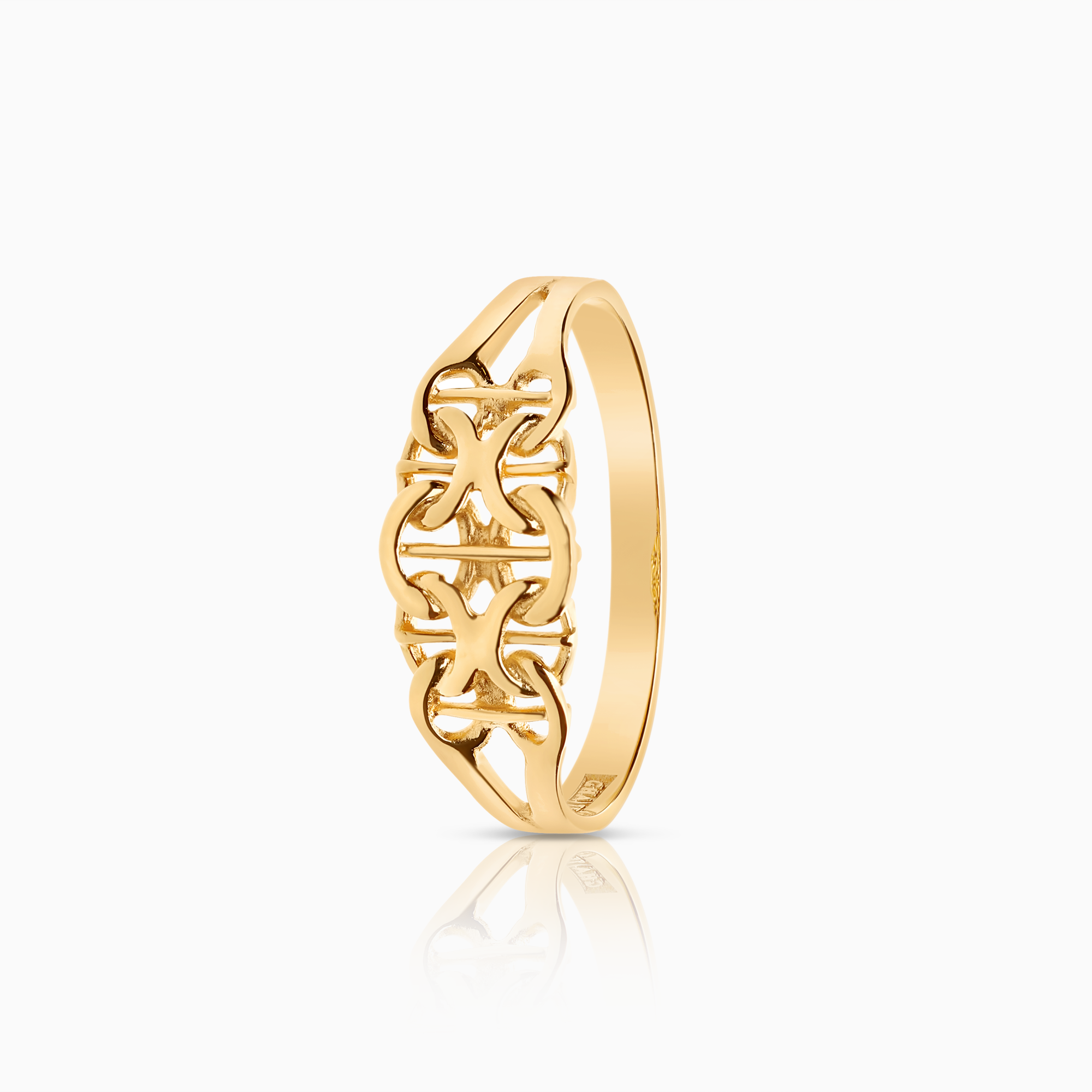 X-länk ring 1,84g 18K guld