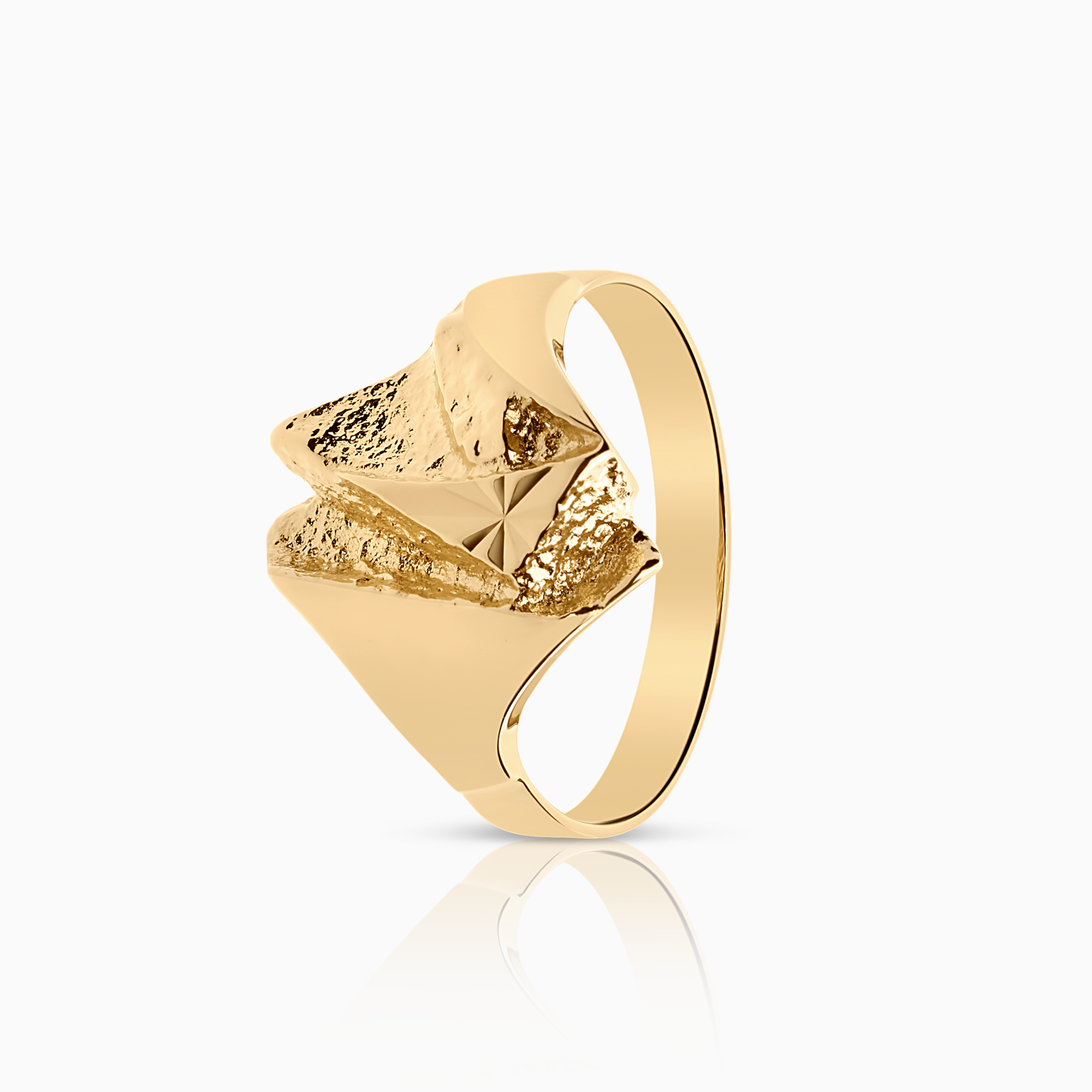 Guldring 2,90g 18K gull