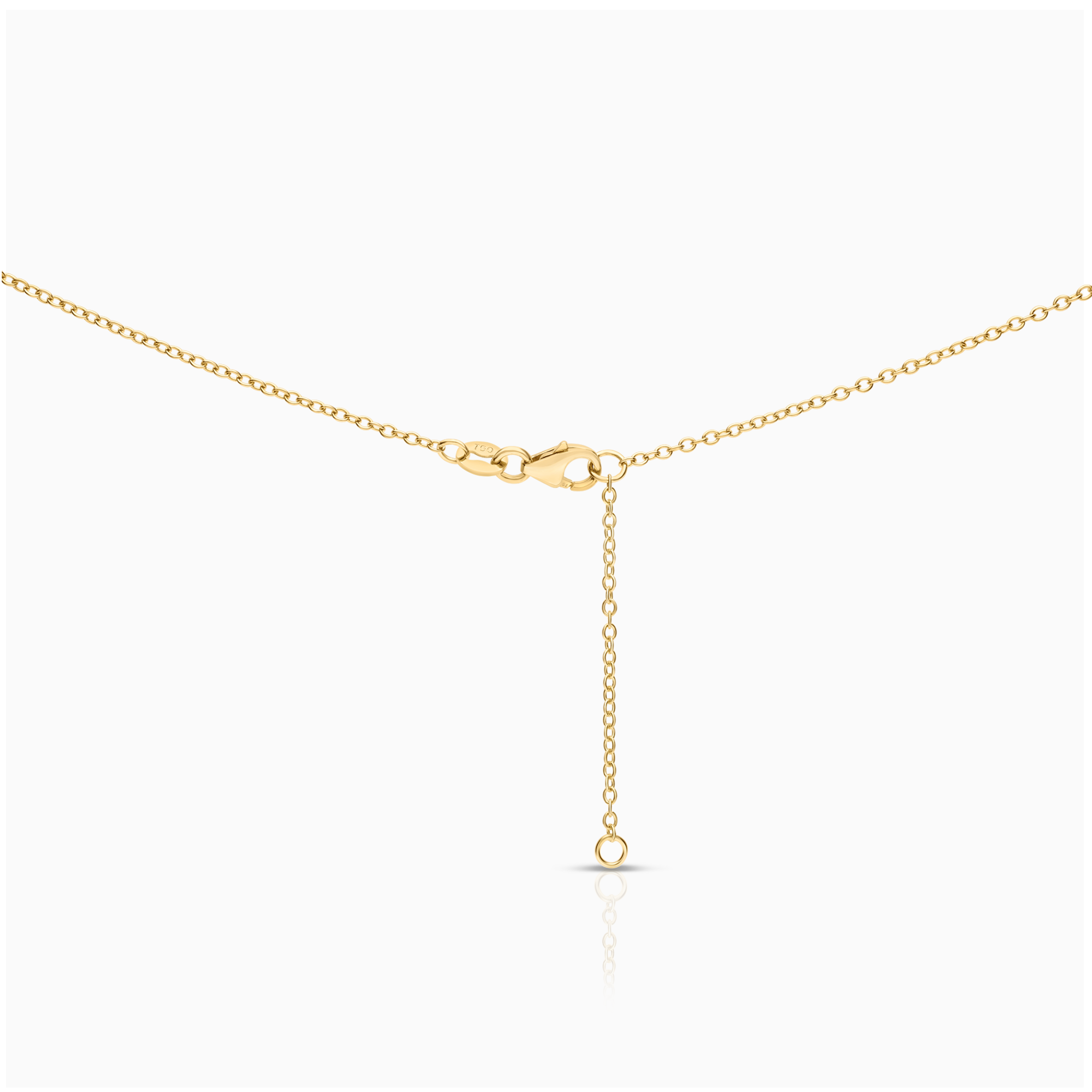 Halsband med hjärthänge 2,78g 18K guld