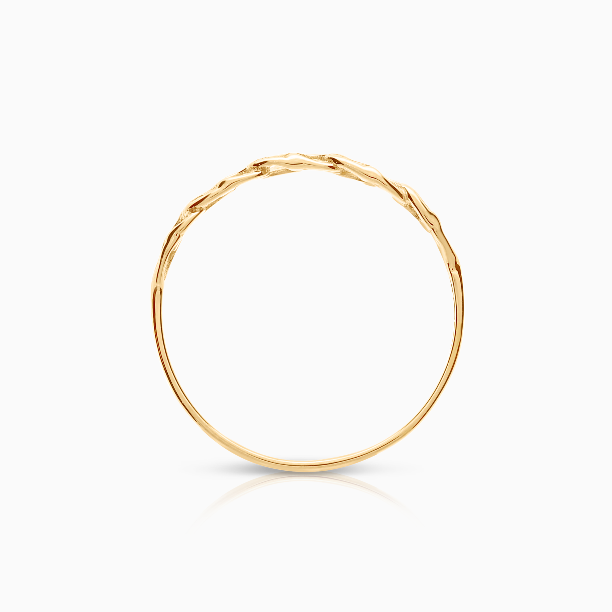 Bismarck ring 0.91g 18K gold
