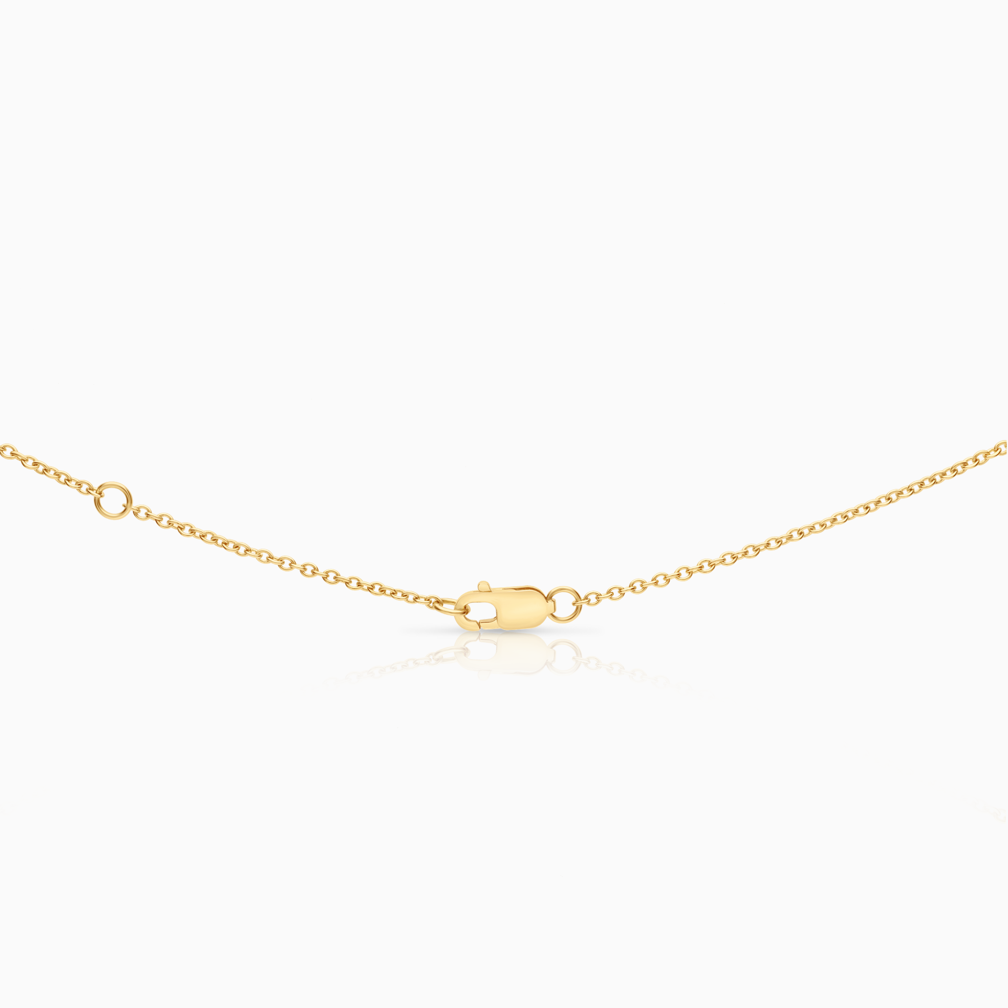 Diamanthalsband 0,09ct 18K guld