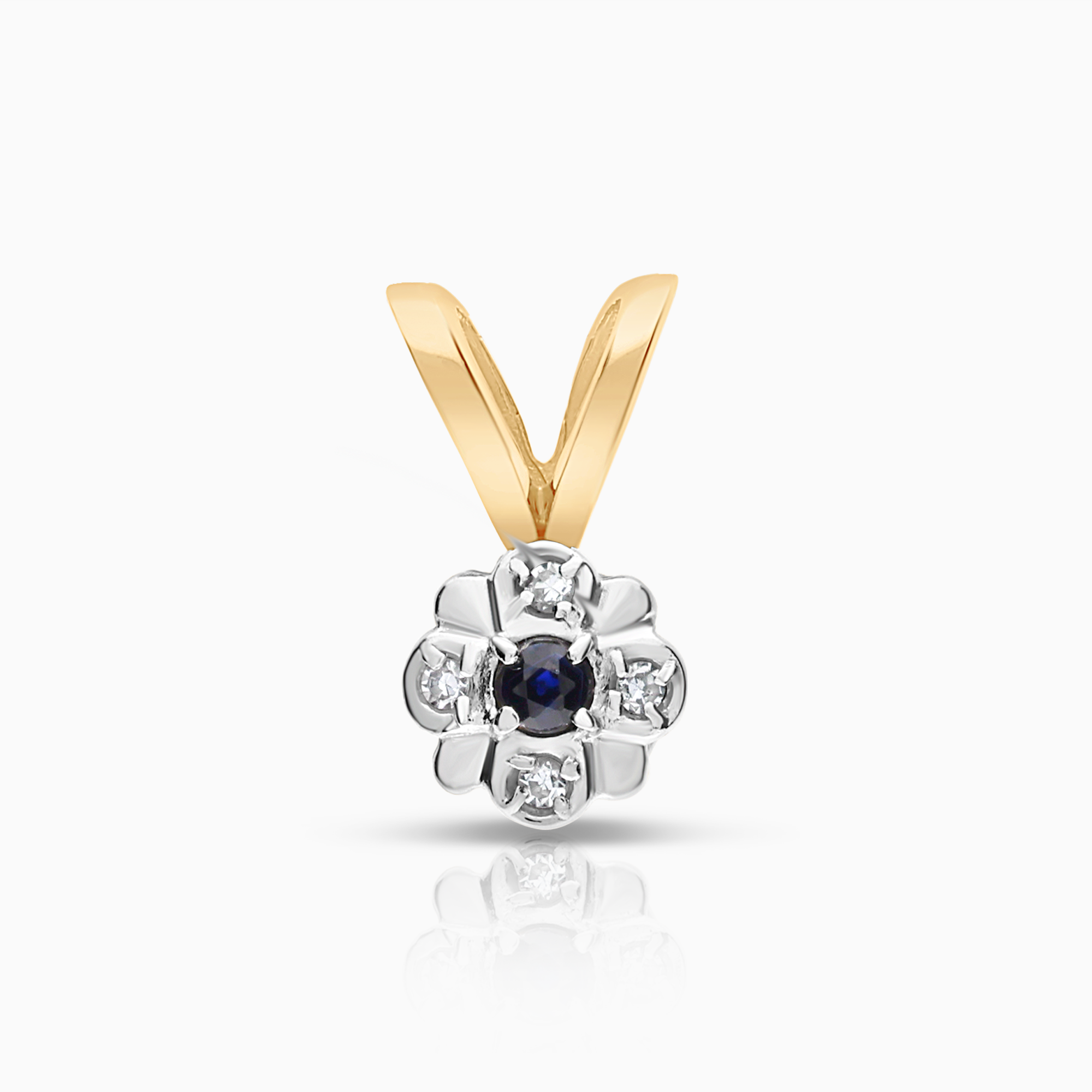 Diamanthänge 0,02ct 14K guld