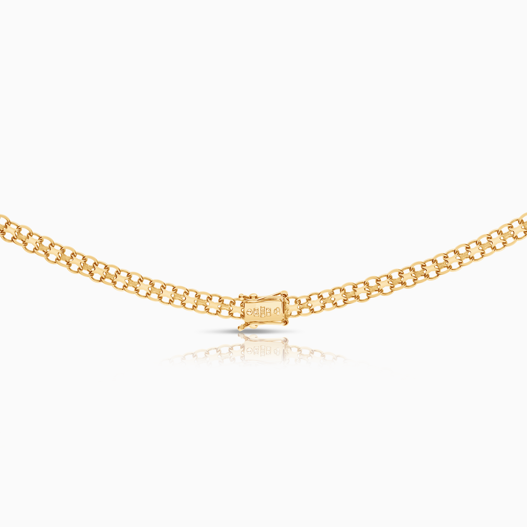 X-link necklace 20.05g 18K gold