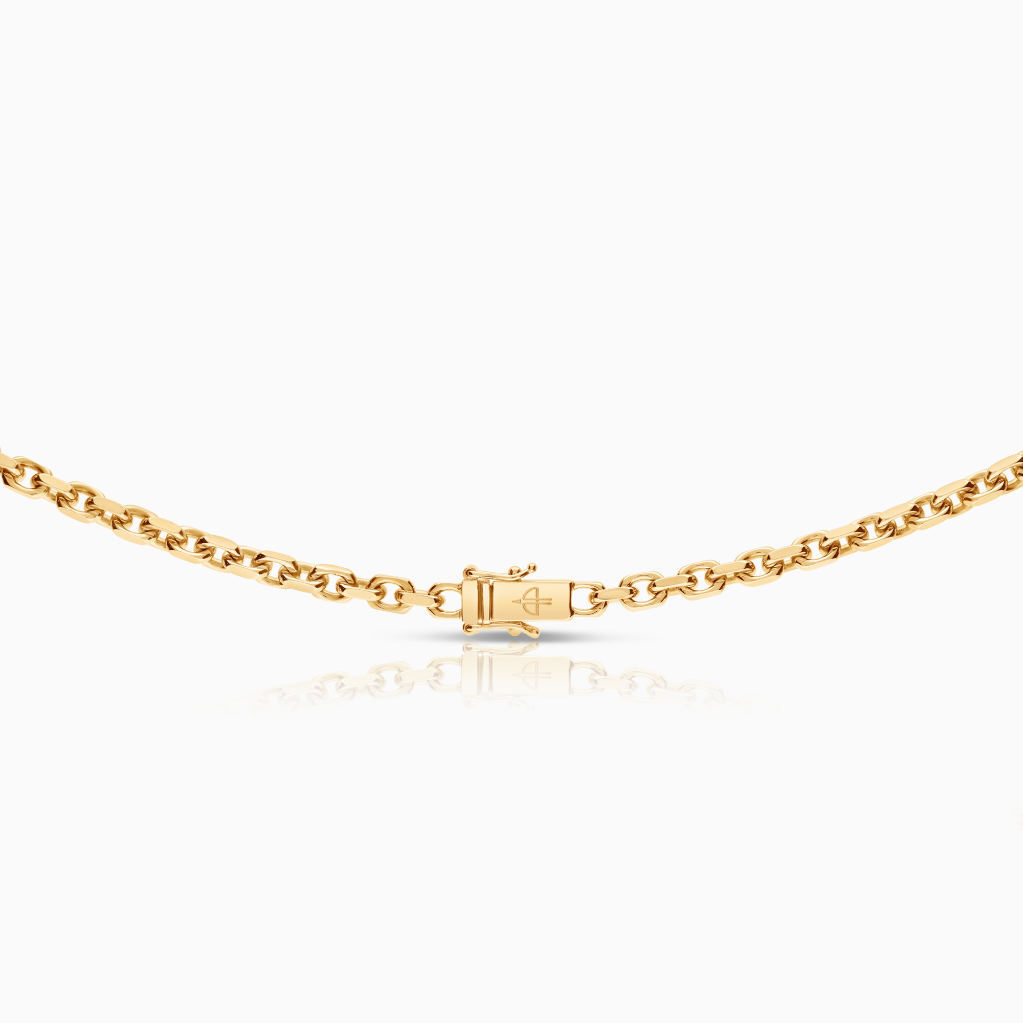 Cable necklace 42.79g 18K gold