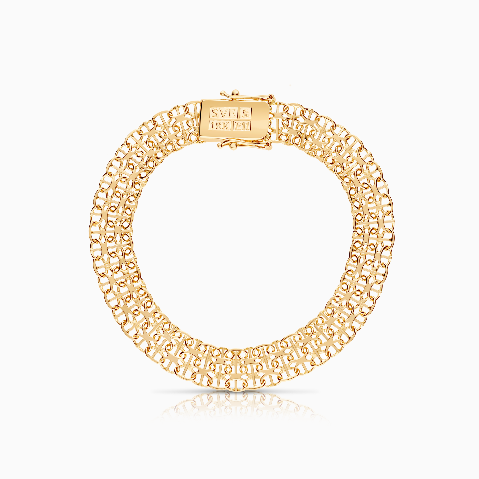 X-länk armband 10,36g 18K guld