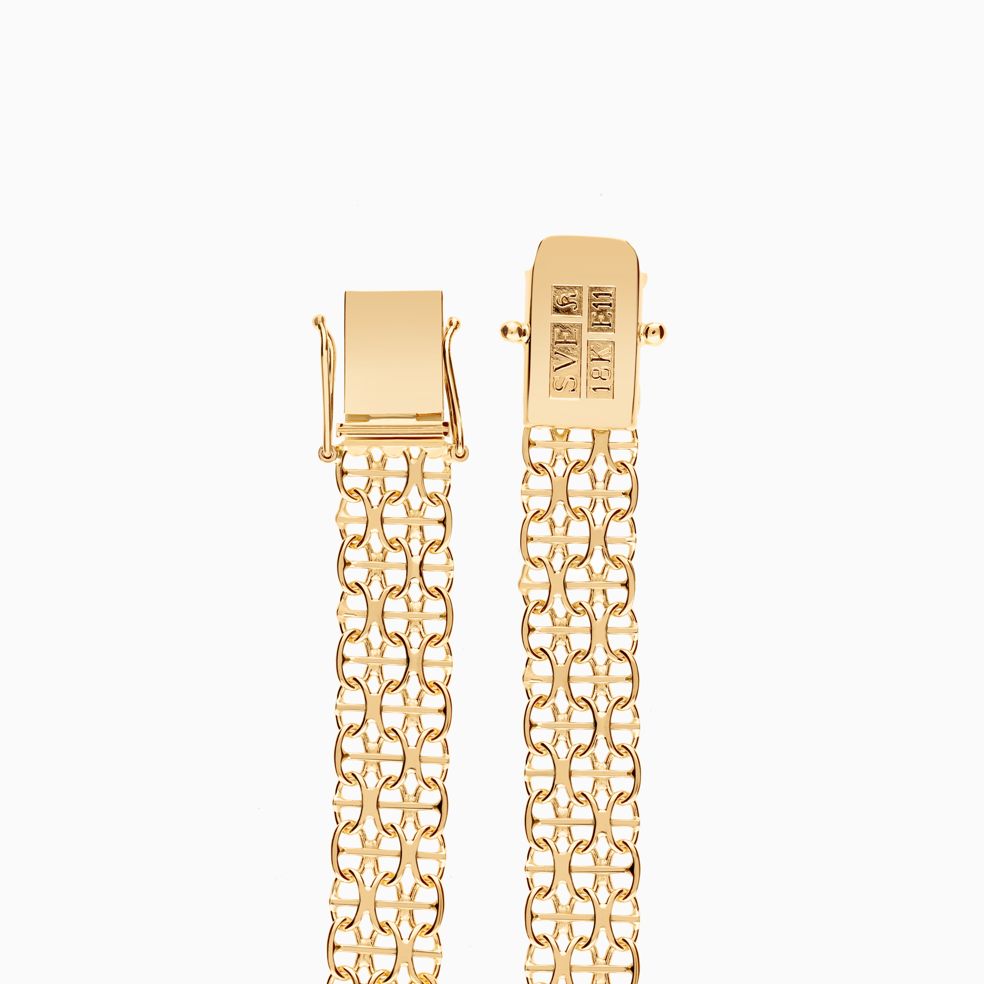 X-länk armband 10,36g 18K guld
