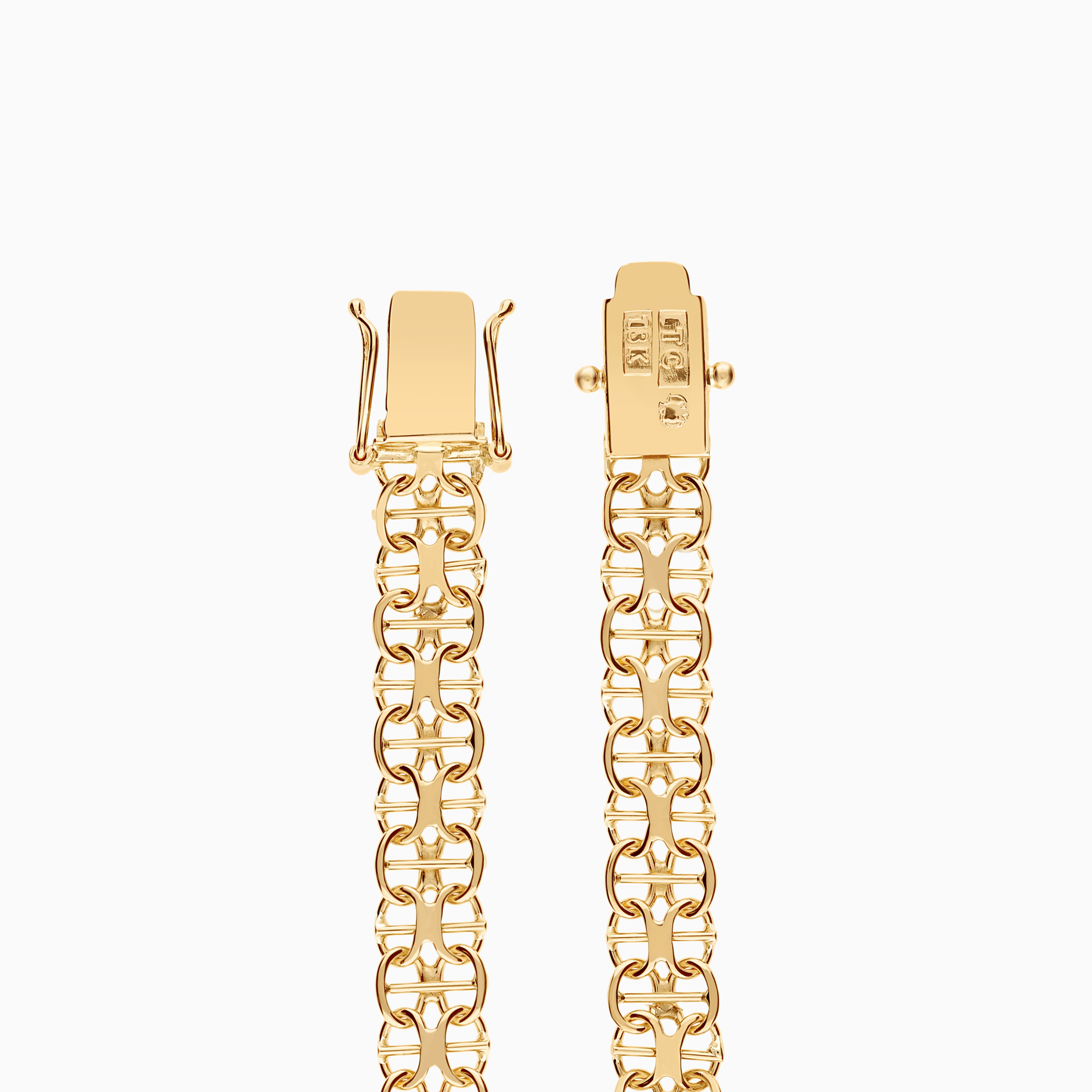 X-länk armband 8,90g 18K guld