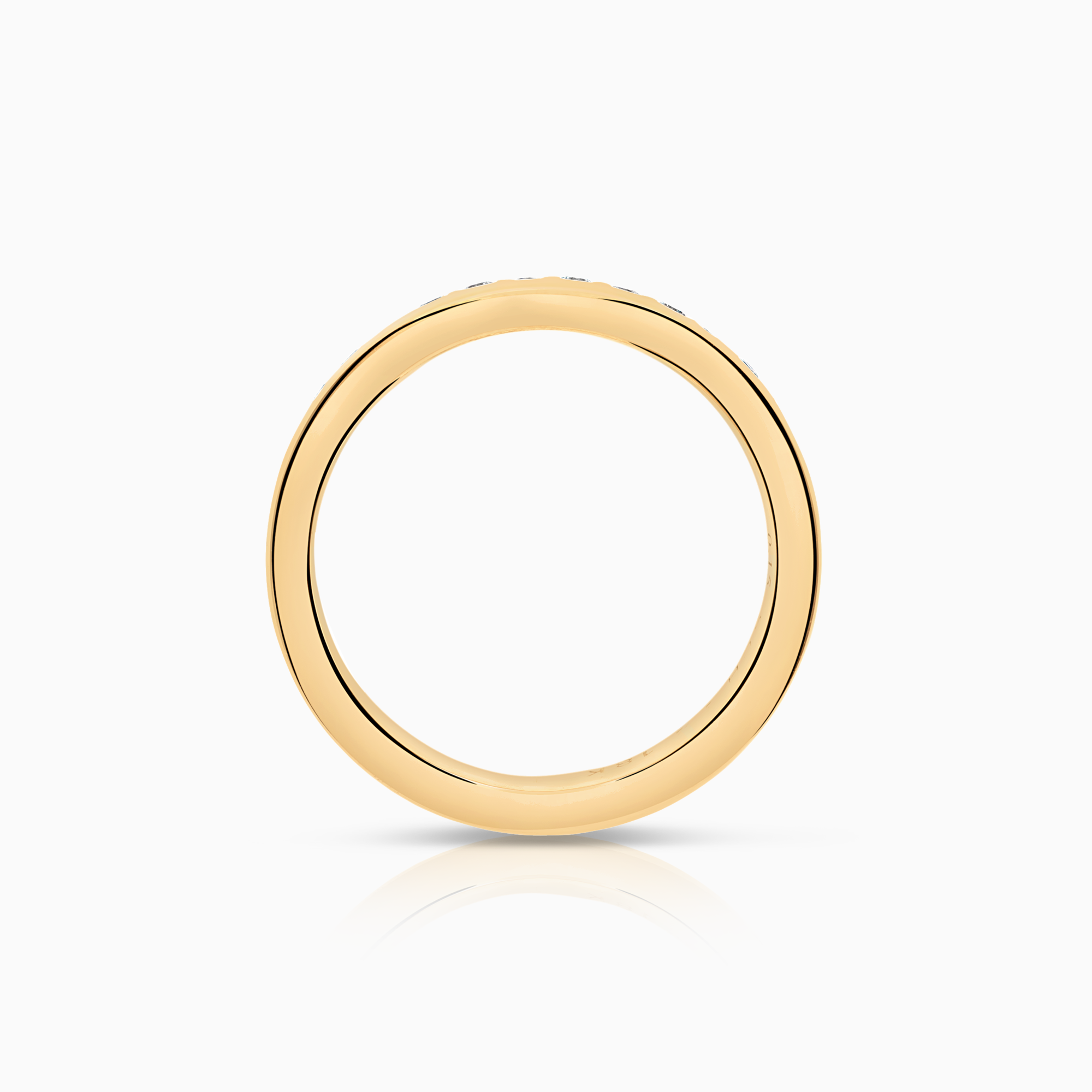 Alliansering 0,15ct 18K gull