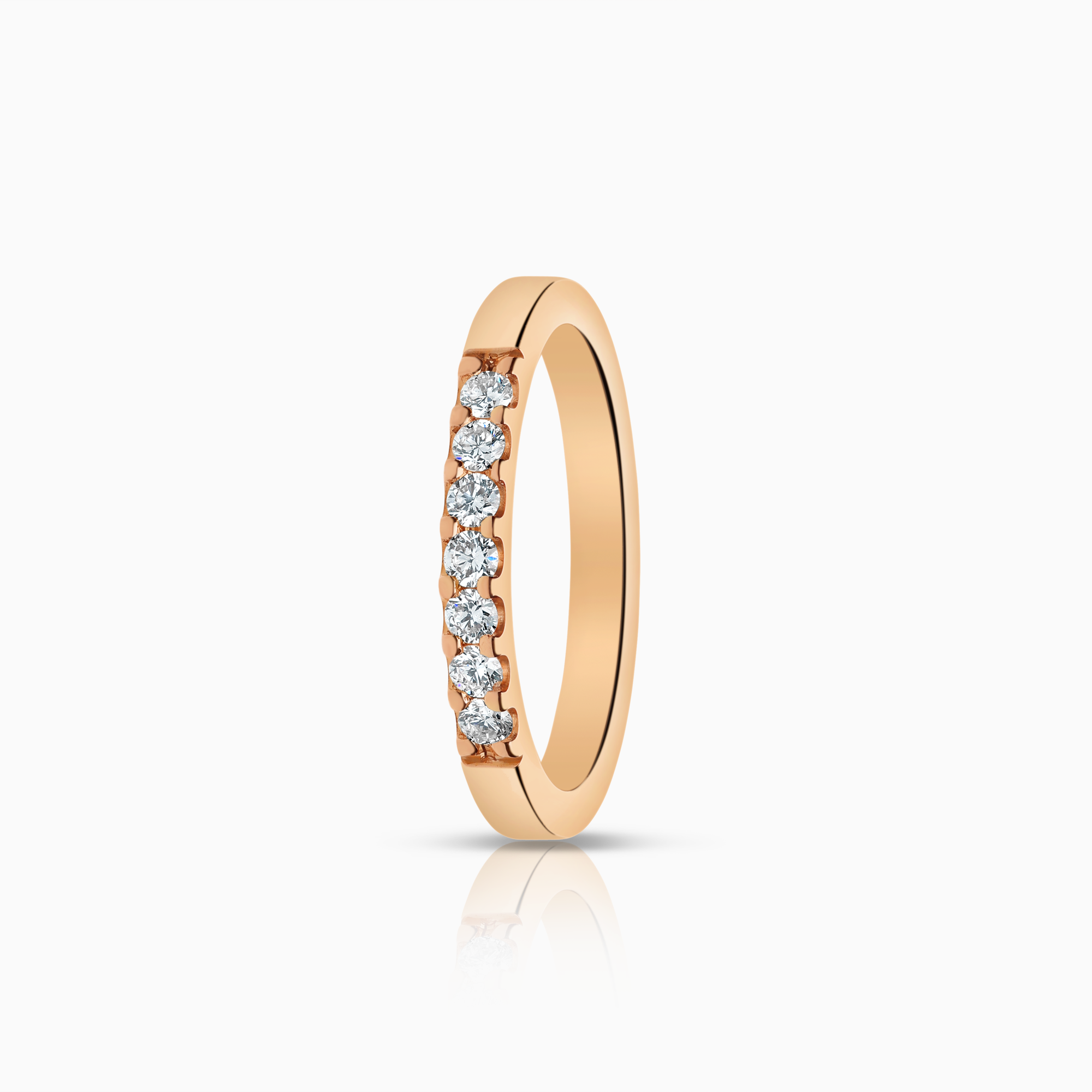 Eternity Ring 0.21ct 18K rose gold