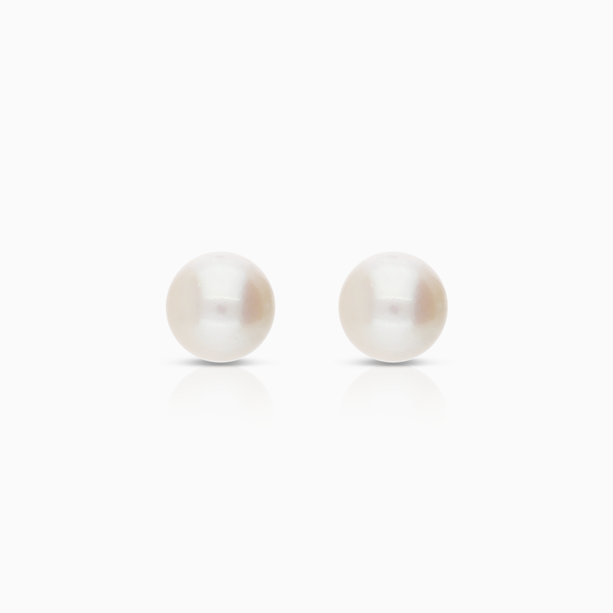 Pearl earrings cultured freshwater pearls 1.79g 18K gold