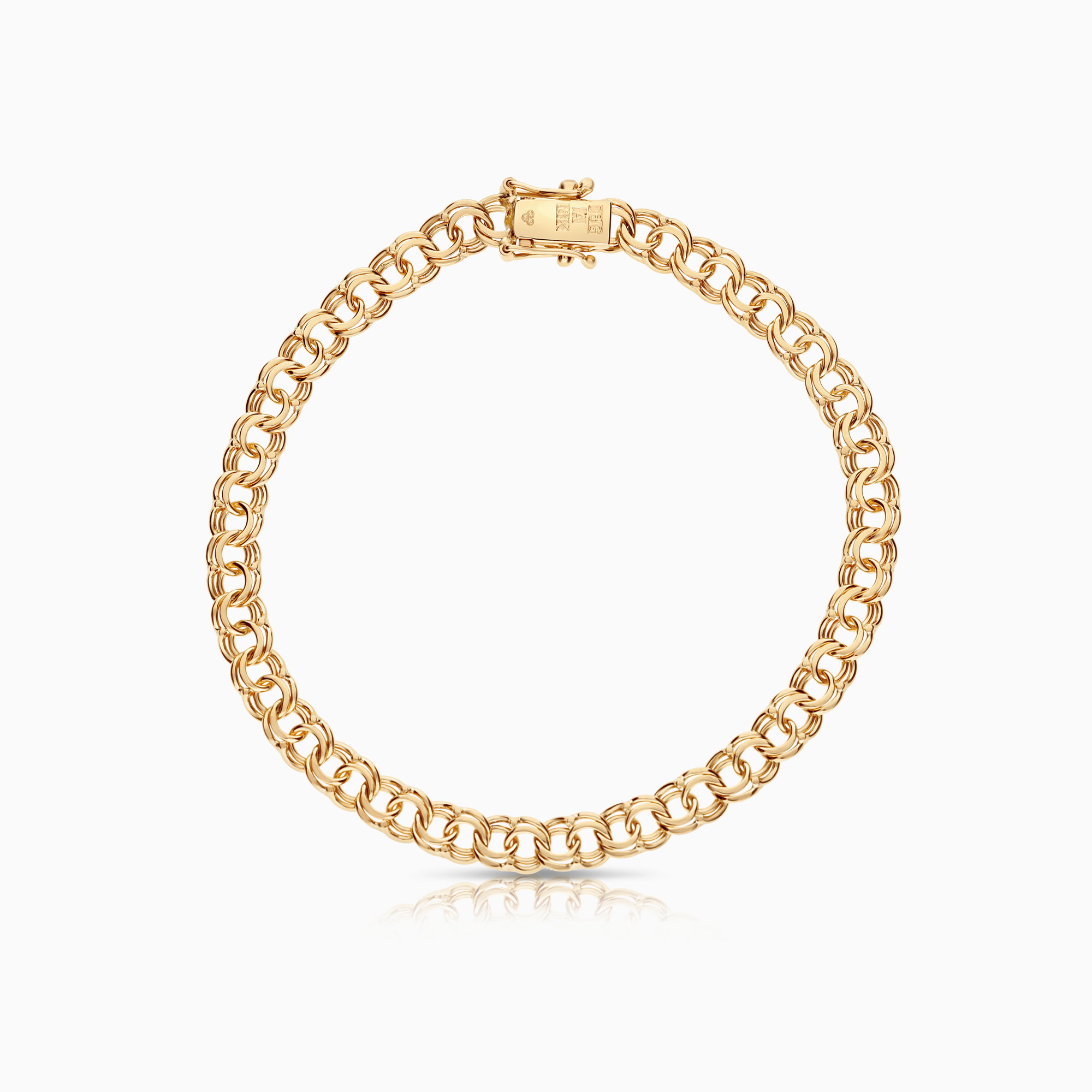 Bismarck bracelet 9.81g 18K gold