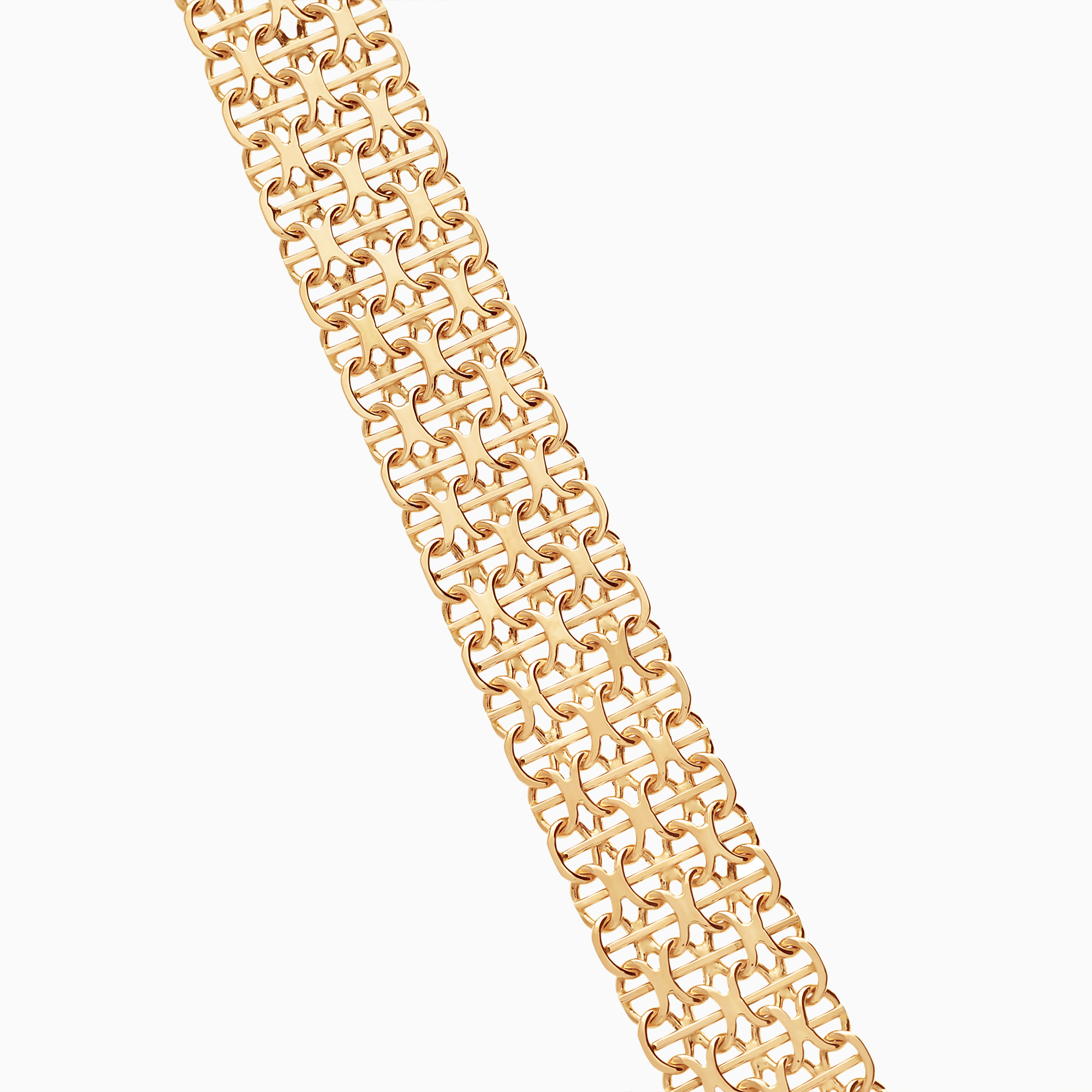X-länk armband 21,18g 18K guld