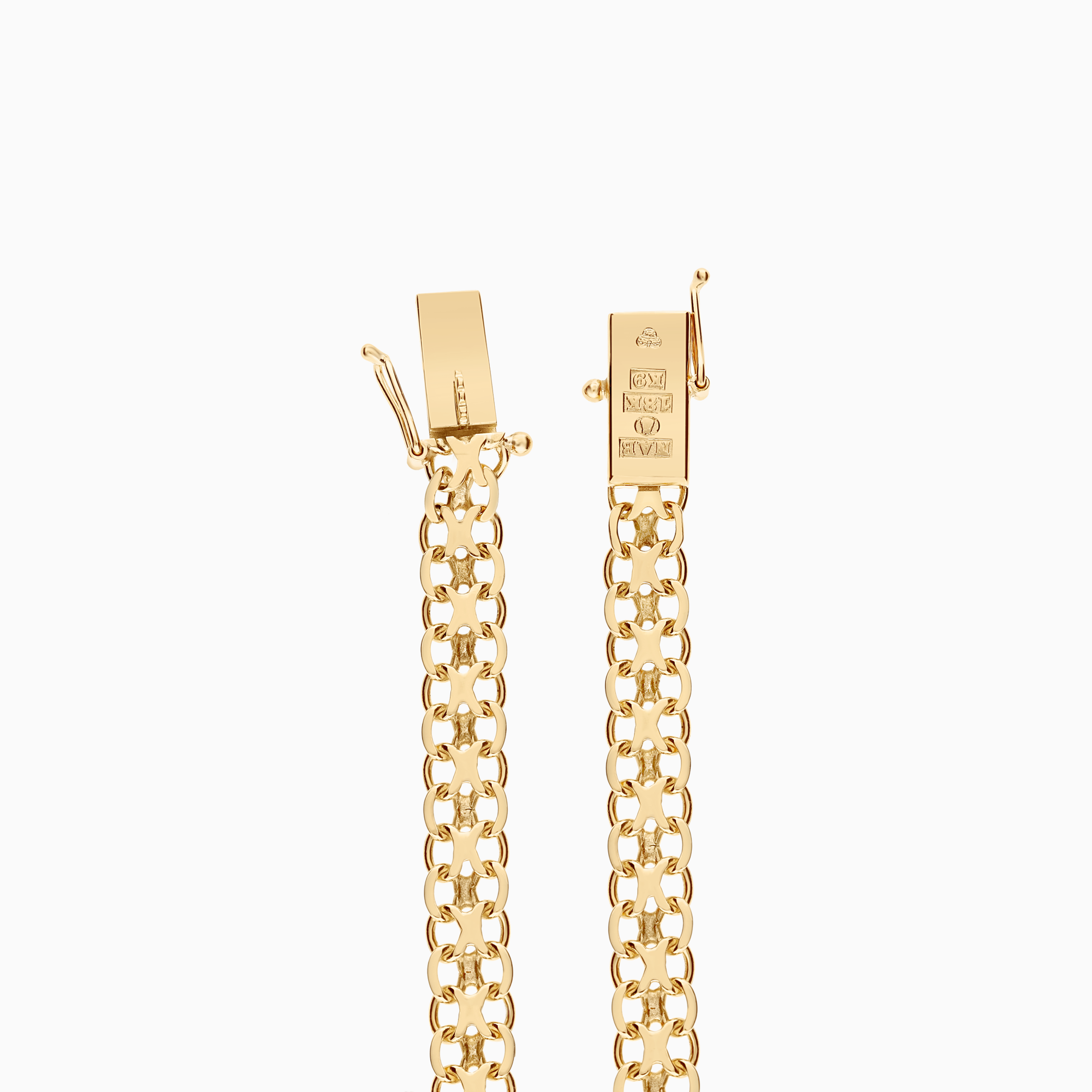 X-link bracelet 6.85g 18K gold