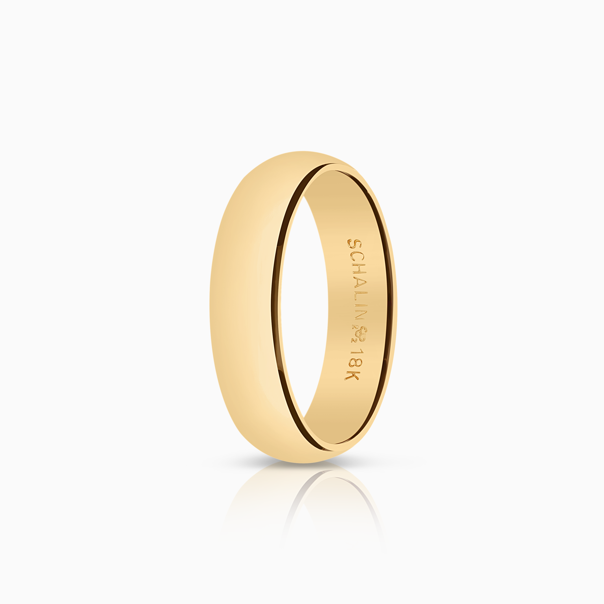 Slät ring 5,49g 18K.