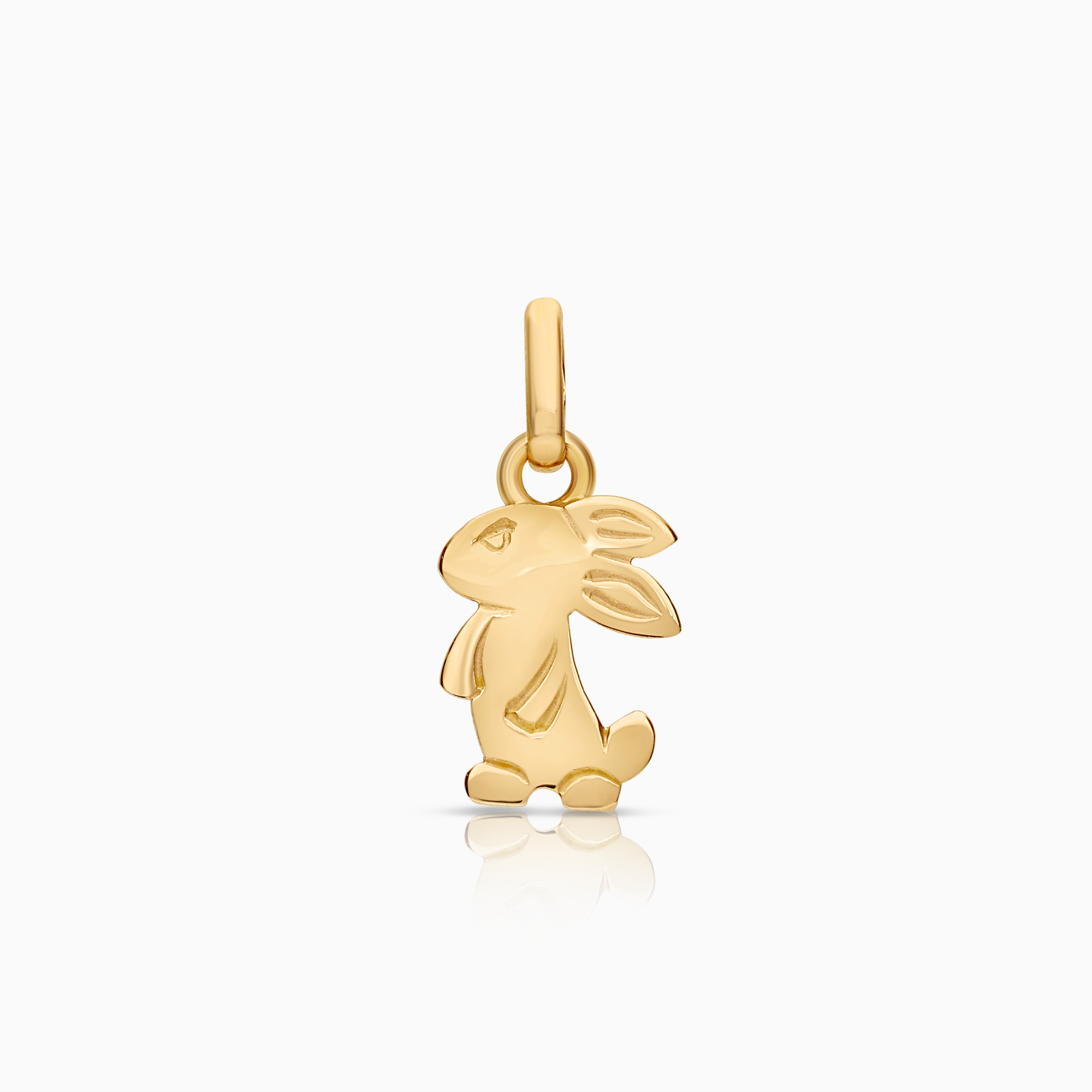Bunny pendant 0.47g 18K gold