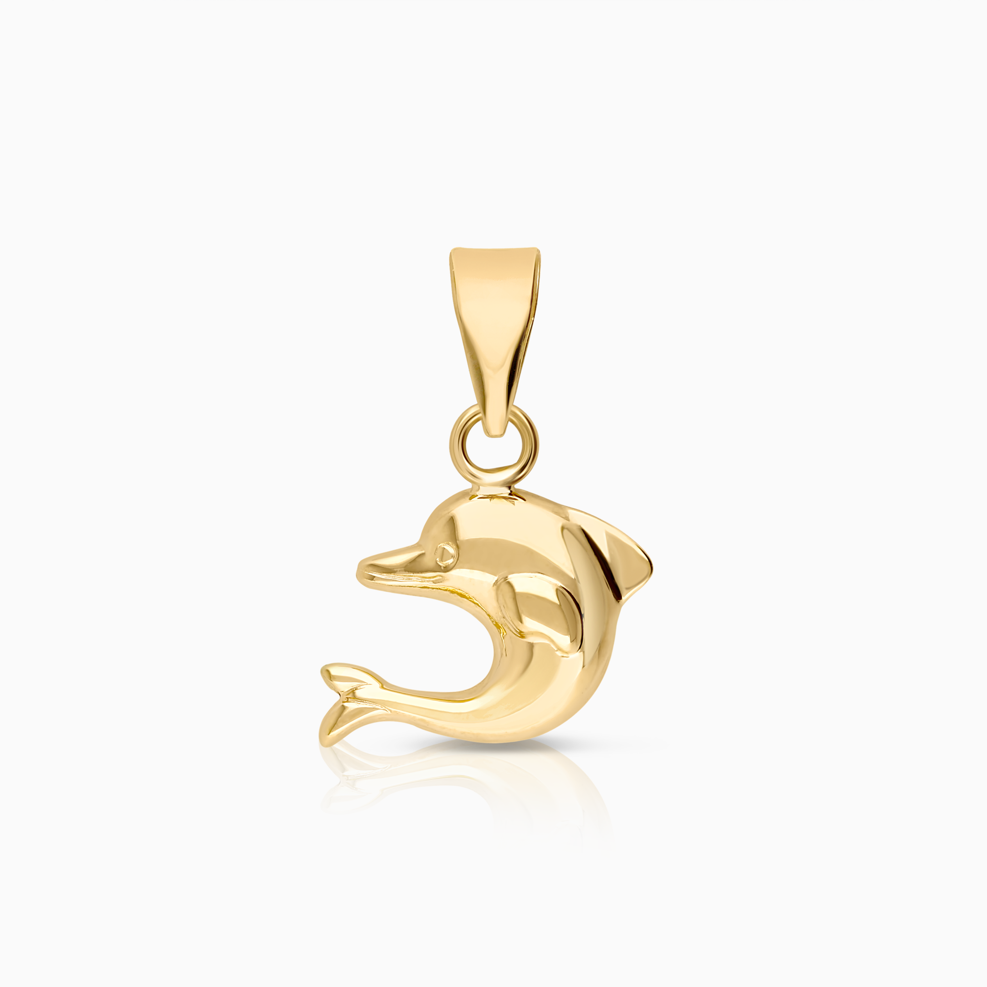 Dolphin pendant 0.75g 18K gold