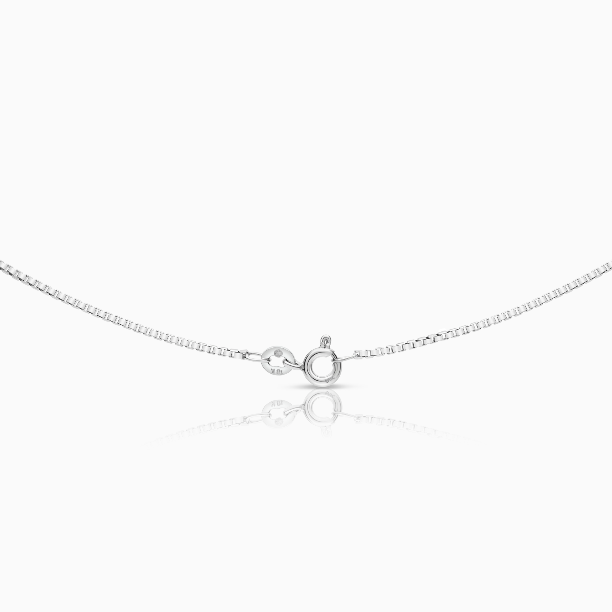 Solitär halsband 0,25ct 18K vitguld